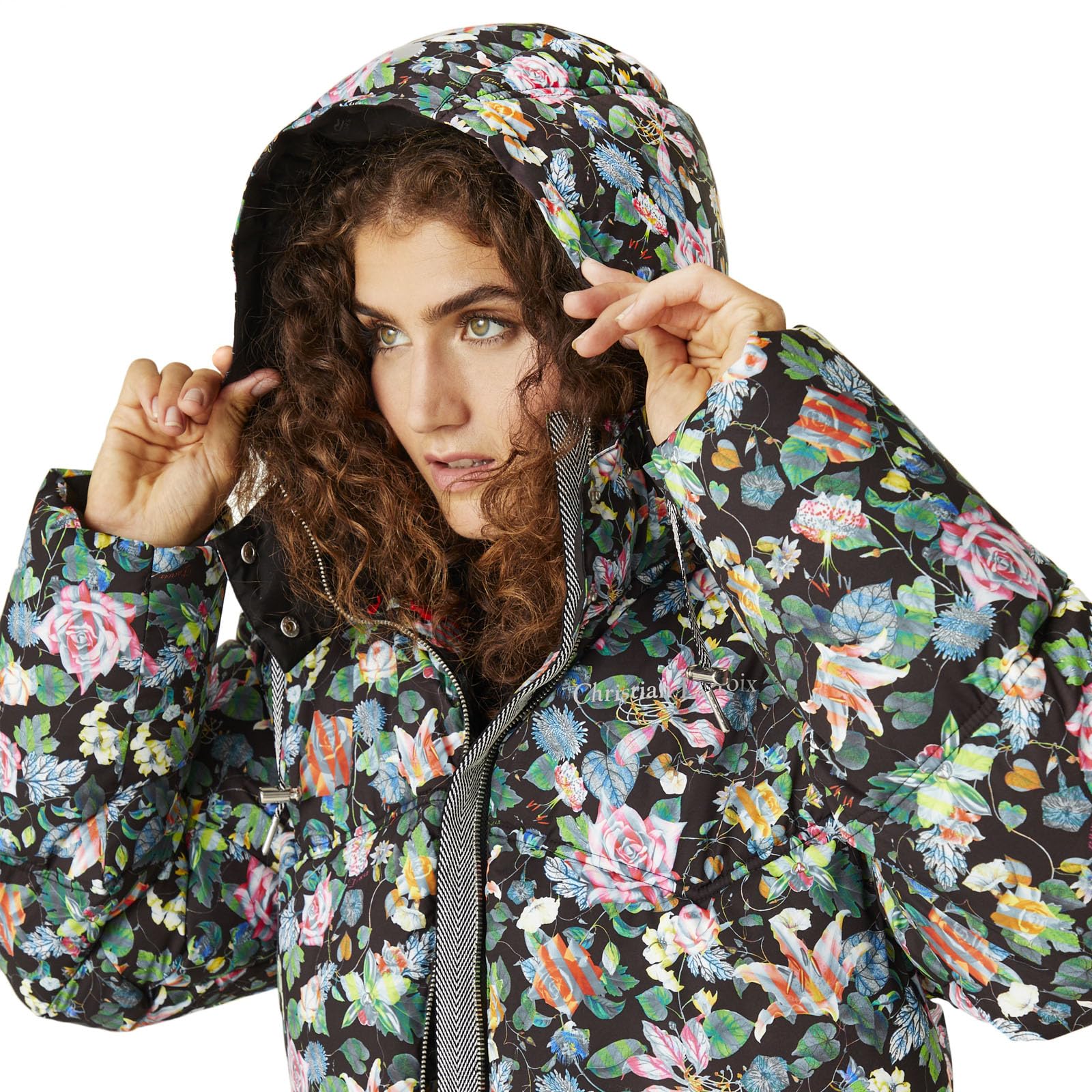 Regatta x Christian Lacroix Women's Mihaud Longline Baffled Padded Jacket Coat - Waterproof Winter Coat for Hiking, Travel & Outdoor Activities