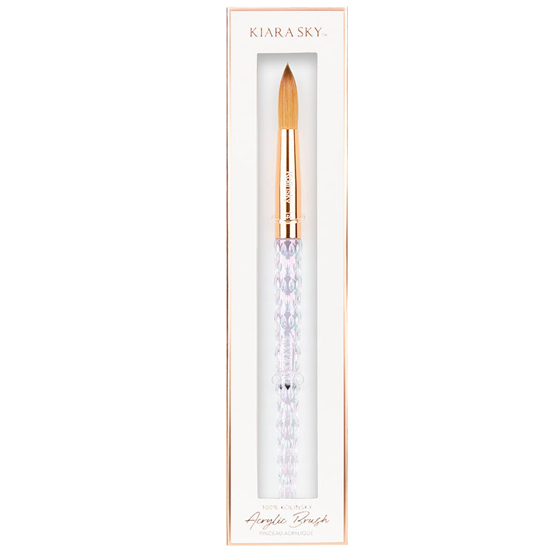 Professional Acrylic Brush #14 - High-Quality Paint Brush for Artists & DIY Projects - Perfect for Canvas, Wood, and Fabric Painting