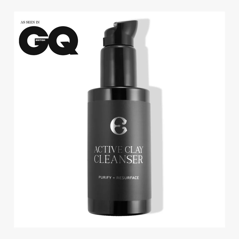Etymologie Active Clay Cleanser 100ml - Deep Pore Cleansing for Oily & Acne-Prone Skin - New in Box - Perfect for Daily Skincare Routine & Travel