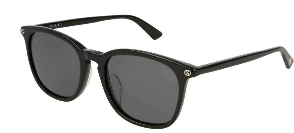 Gucci GG 0154 SA 001 Black Luxury Sunglasses for Women & Men - UV Protection, Fashionable Designer Shades for Outdoor, Beach & Driving