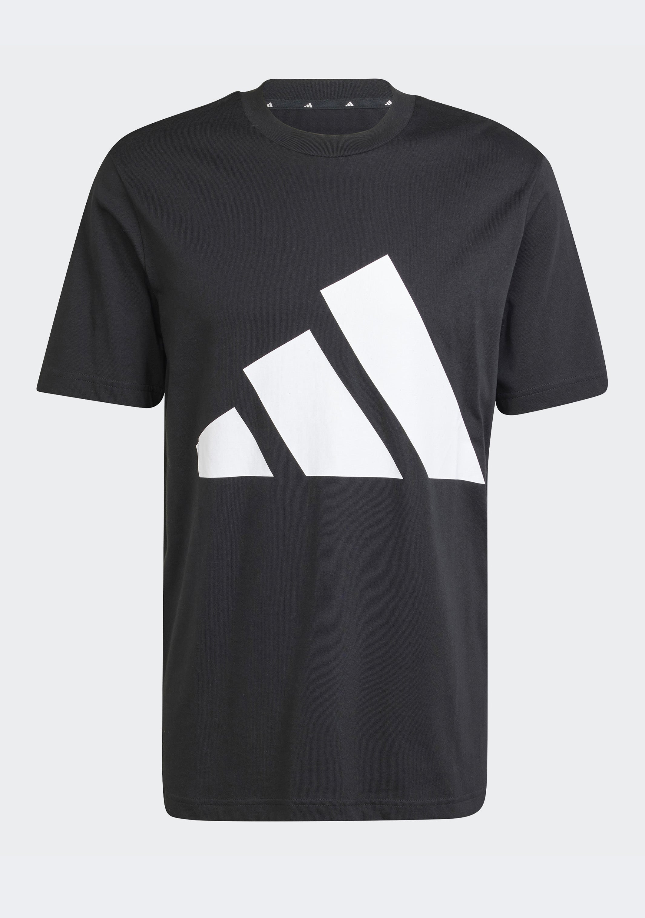 Adidas Men's Essentials Big Logo T-Shirt - Comfortable Cotton Casual Tee for Gym, Workout, and Everyday Wear