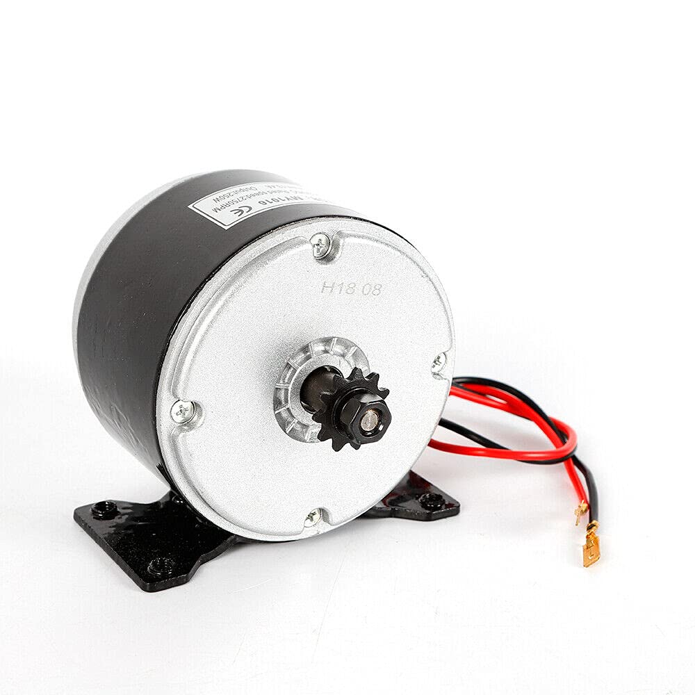 FIKNEE 12V-24V DC Permanent Magnet Brushed Motor Generator Kit - High Power Electric Scooter Motor with Speed Controller for E-Scooters, Wind Turbines, DIY Projects & STEM Education