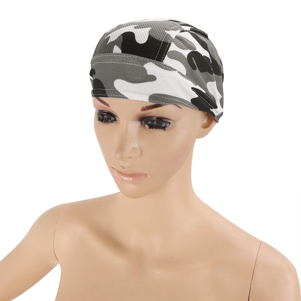 PURFUN Breathable Cycling Bandana for Men & Women - Adjustable Sweat-Wicking Quick-Dry Mesh Head Scarf, Skull Cap & Head Wrap - Perfect for Biking, Running, Hiking & Outdoor Sports