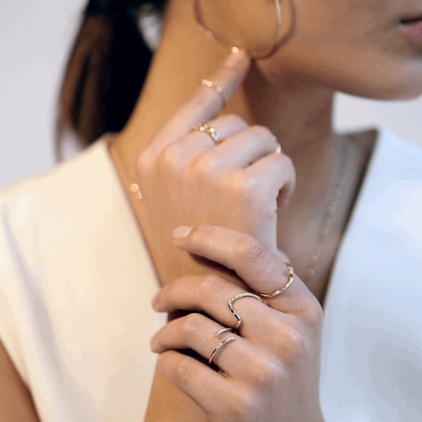 Subway Ring - Stylish Harlem to South Ferry Commuter Jewelry | Perfect for NYC Travel & Urban Fashion Accessories