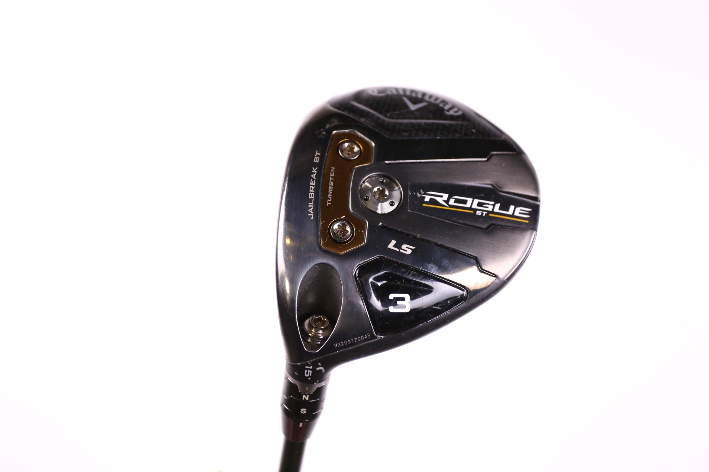 Callaway Rogue ST LS 3 Wood Left Handed 15° X-Stiff Flex Golf Club - Premium Used Fairway Wood for Long Drives & Precision Shots on the Course