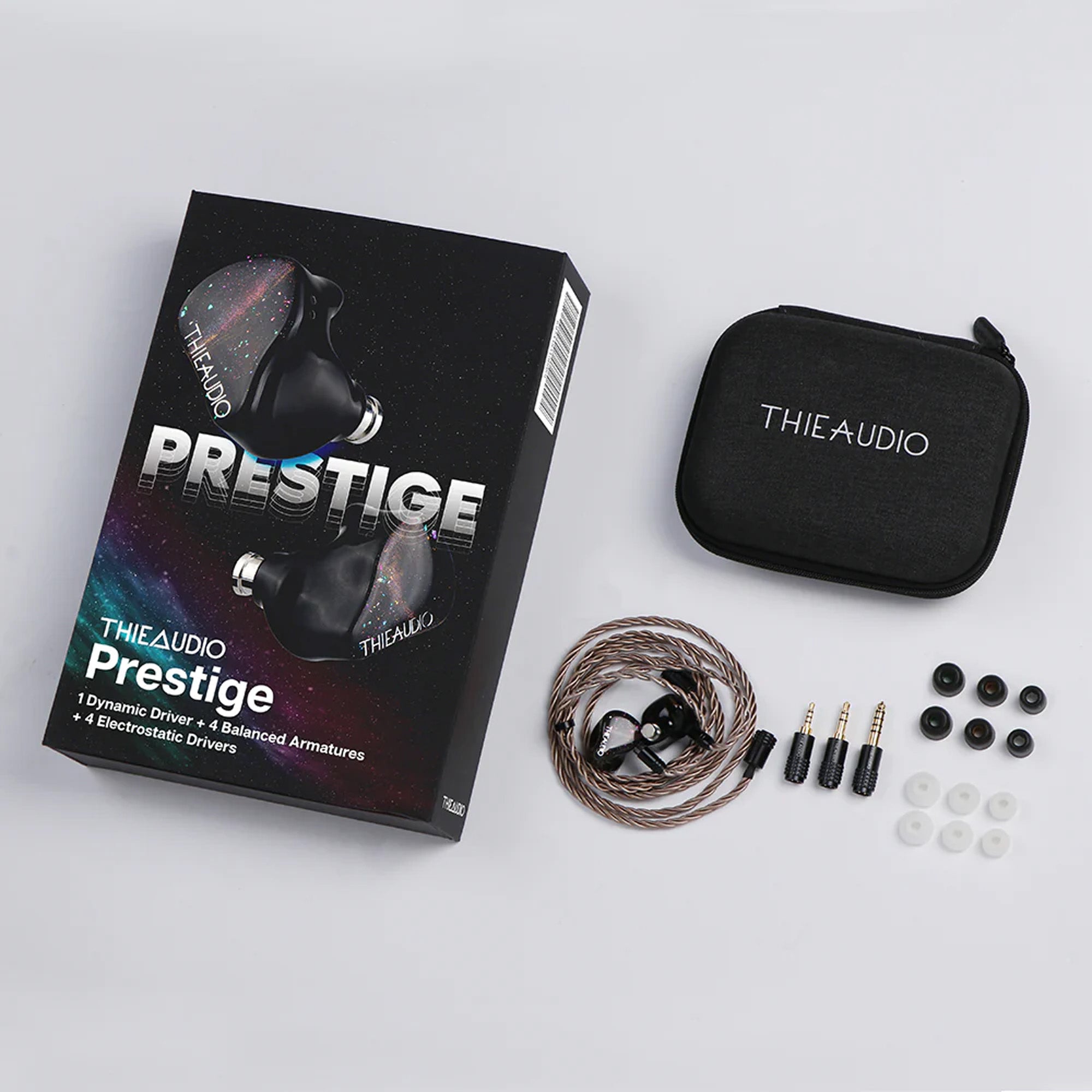 Thieaudio Prestige High-Fidelity In-Ear Monitors with Balanced Sound - Perfect for Audiophiles, Musicians, and Studio Recording