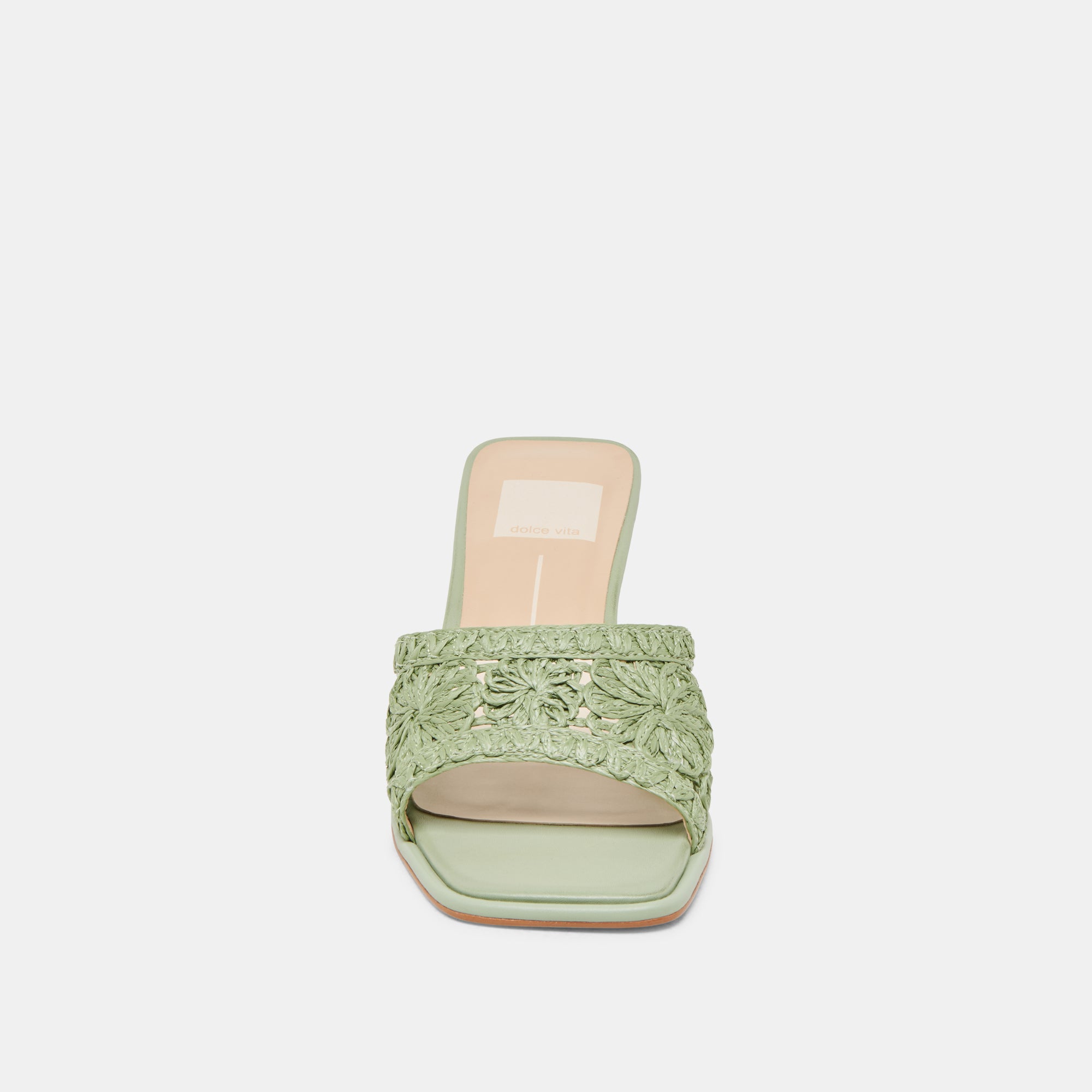 MAYLAH Sage Green Macrame Heels for Women - Stylish Bohemian Wedge Sandals for Summer, Parties & Weddings