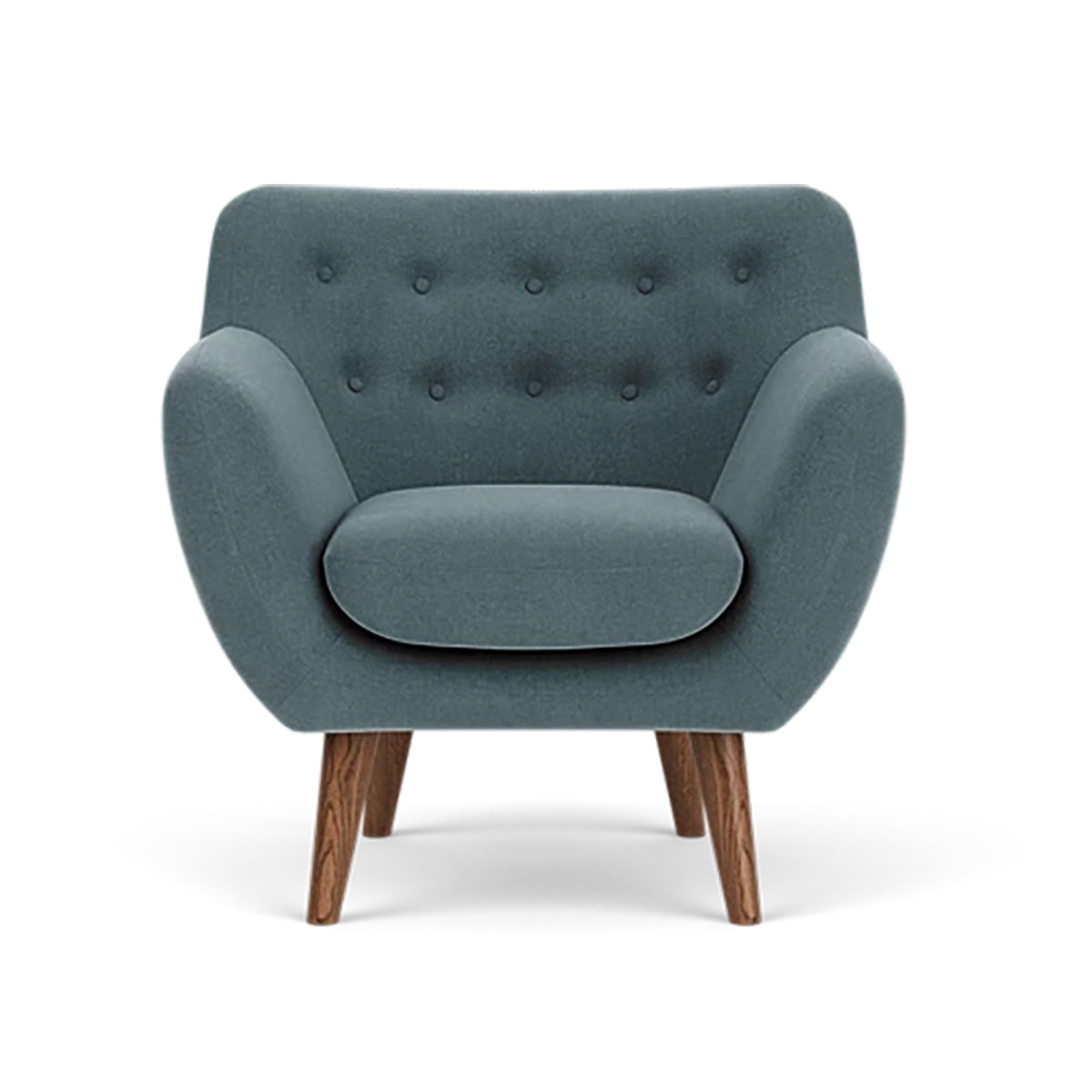 Forest Dust Blue Fabric