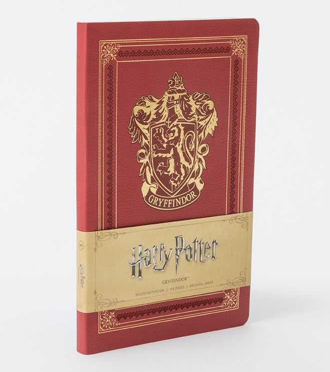 Harry Potter Gryffindor Ruled Notebook - College Ruled Journal for Wizards, Witches & Fans - Perfect for School, Note Taking & Collectible Gifts
