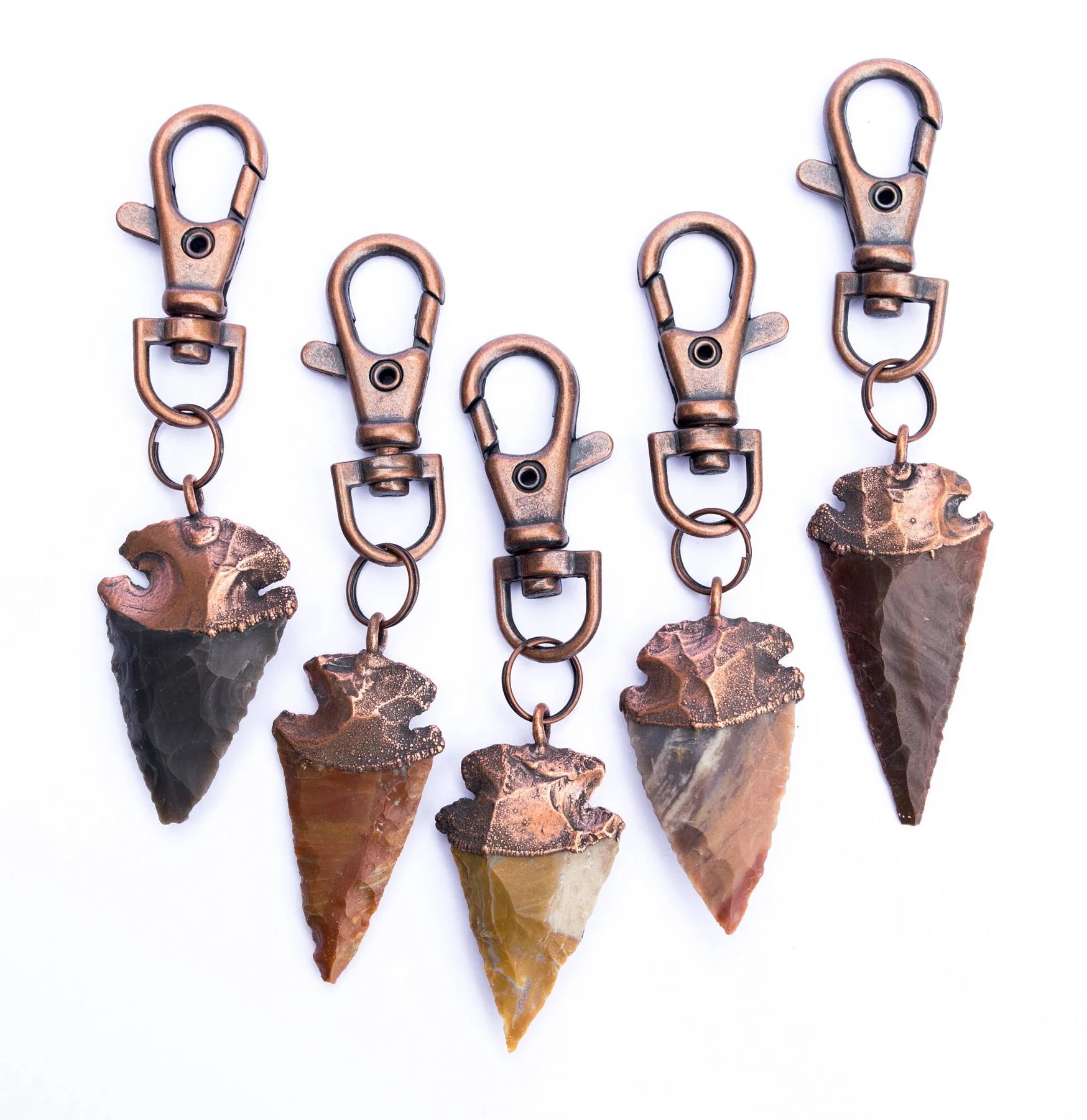 Arrowhead Keychain - Durable Stainless Steel Survival Keyring for Outdoor Enthusiasts | Perfect for Hiking, Camping, and Adventure Gear