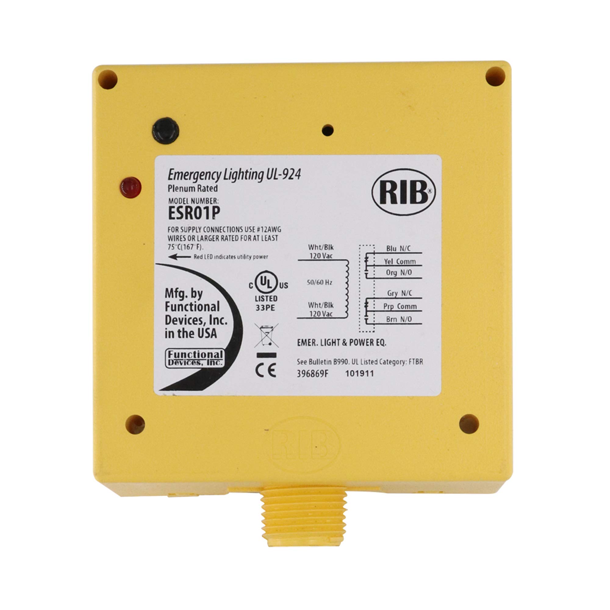 20A@300VAC Enclosed Pre-Wired DPDT Relay - Perfect for Industrial Control, HVAC Systems & Automotive Applications