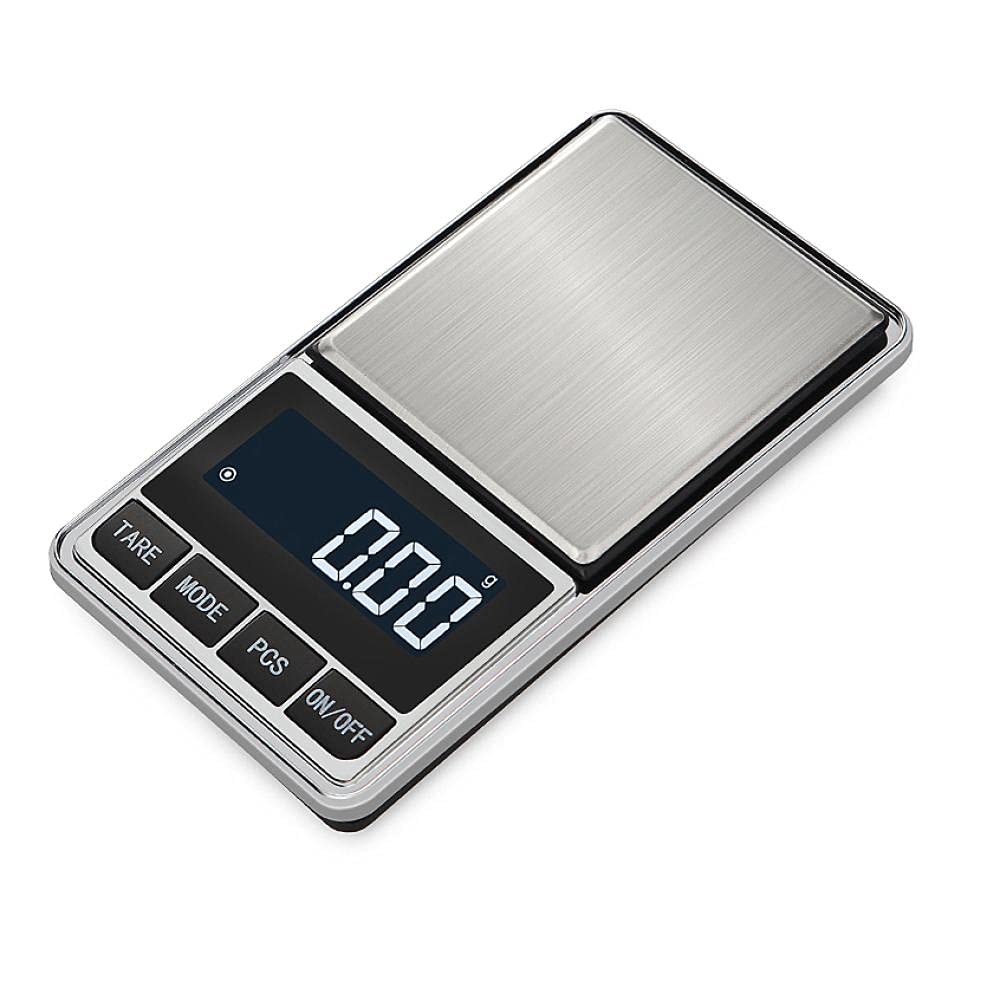 Precision Digital Jewelry Scale 100g x 0.01g - Portable Mini Gram Scale for Gold, Silver, Gemstones & Kitchen Use - Perfect for Jewelers, Cooks & DIY Crafts