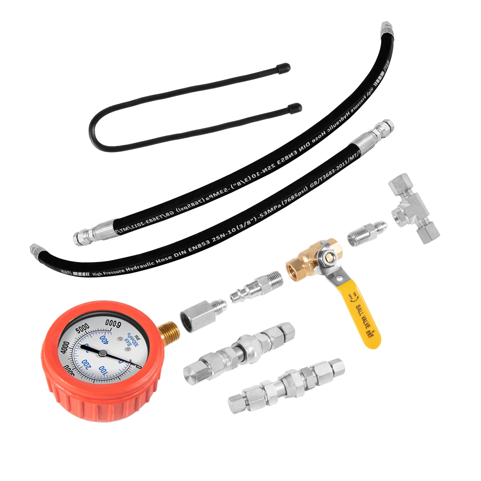 HPOP Test Tool Kit for DT466 & DT530 Engines | High Pressure Oil Pump Diagnostic Tool | Compatible with International Maxxforce DT9 & DT10 (1996-2015 Models) | Ideal for Diesel Engine Repair & Maintenance