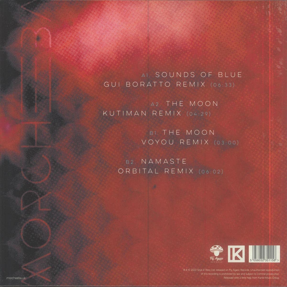 Morcheeba Blackest Blue - The Remixes Vinyl Records | Electronic Downtempo Music Album | Perfect for Relaxation, Yoga & Chillout Sessions