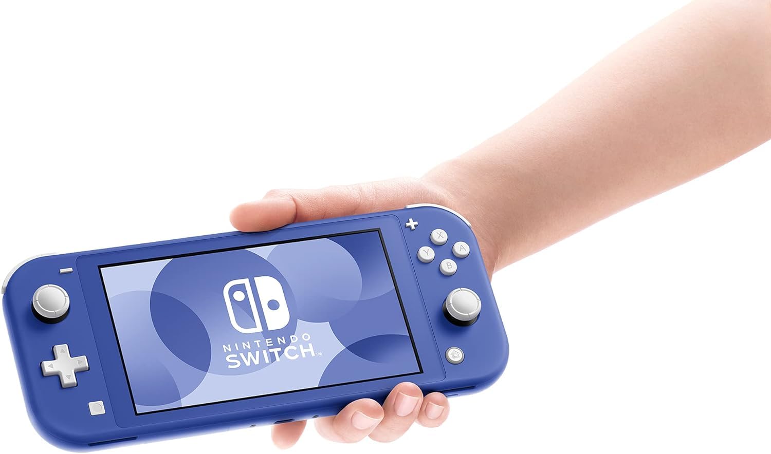 Refurbished Nintendo Switch Lite - Blue | Portable Gaming Console for Travel, Commuting & On-the-Go Entertainment