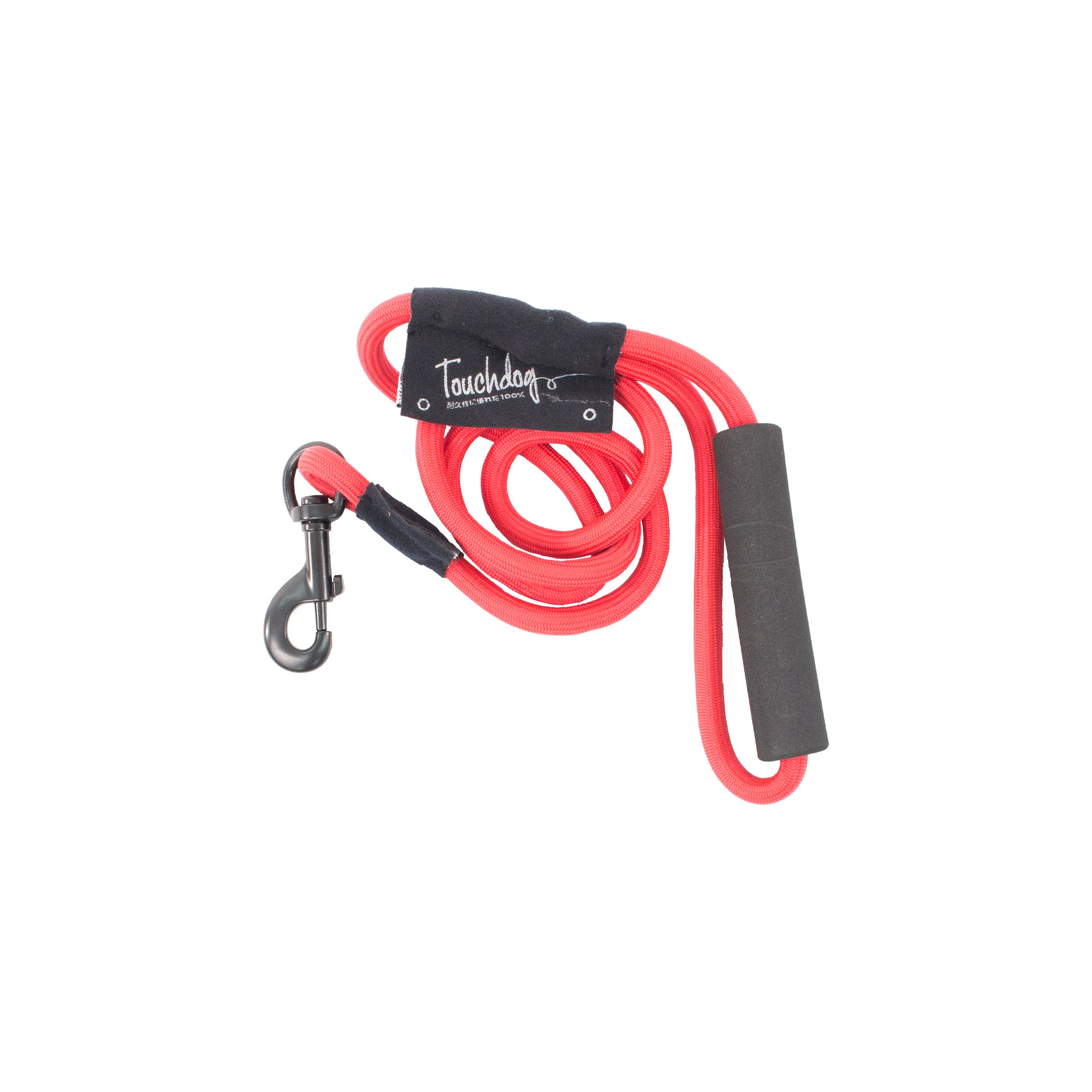 TOUCHDOG Reflective-Max 2-in-1 Adjustable Dog Harness and Leash Set - Premium Pet Safety Gear for Small Dogs, Dark Red & Charcoal Grey - Perfect for Night Walks, Jogging, and Outdoor Adventures