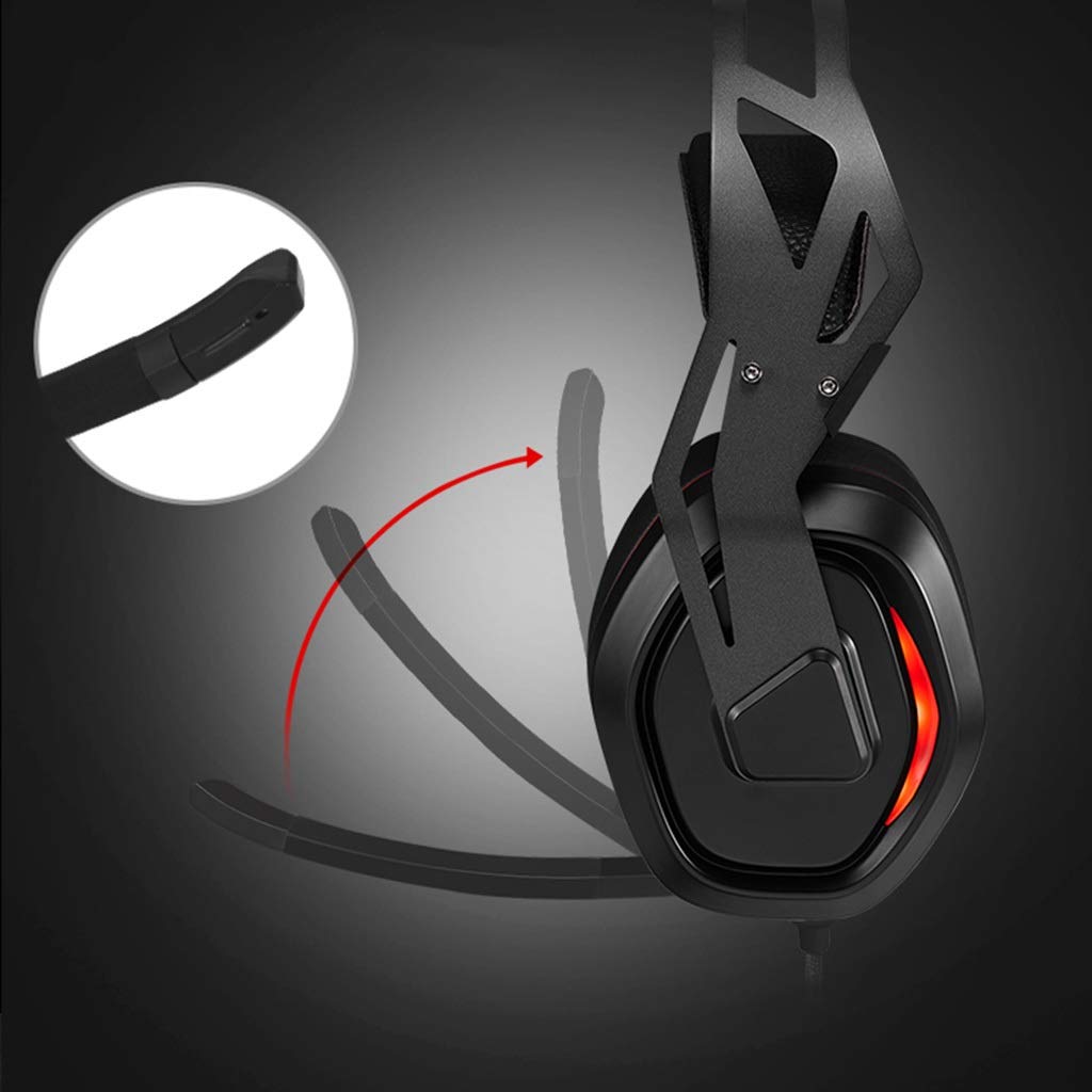 Best Stereo Gaming Headset with Noise Canceling Mic - Wired Over-Ear PC Headphones for Music & Gaming - Sweat Resistant for Long Gaming Sessions & Competitive Play