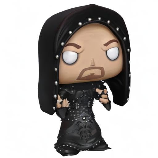 Funko WWE Undertaker Hooded Pop! Vinyl Figure with Protective Case - Collectible Wrestling Action Figure for Display & Home Decor