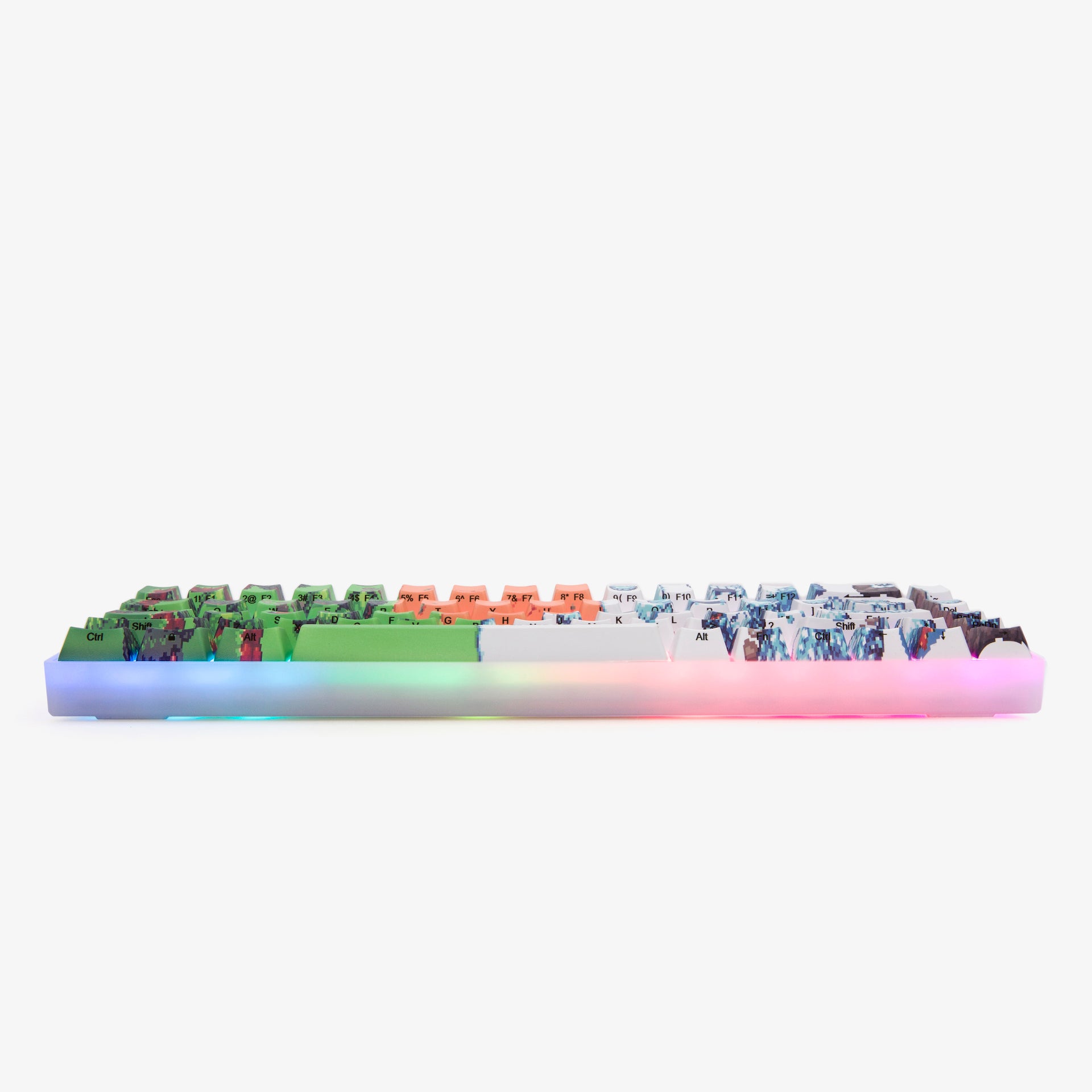 Higround Gaming Keyboard - Mechanical RGB Backlit Wired Keyboard for PC, Mac - Fast Responsive Switches for Esports & Typing - Perfect for Gaming, Streaming & Office Work