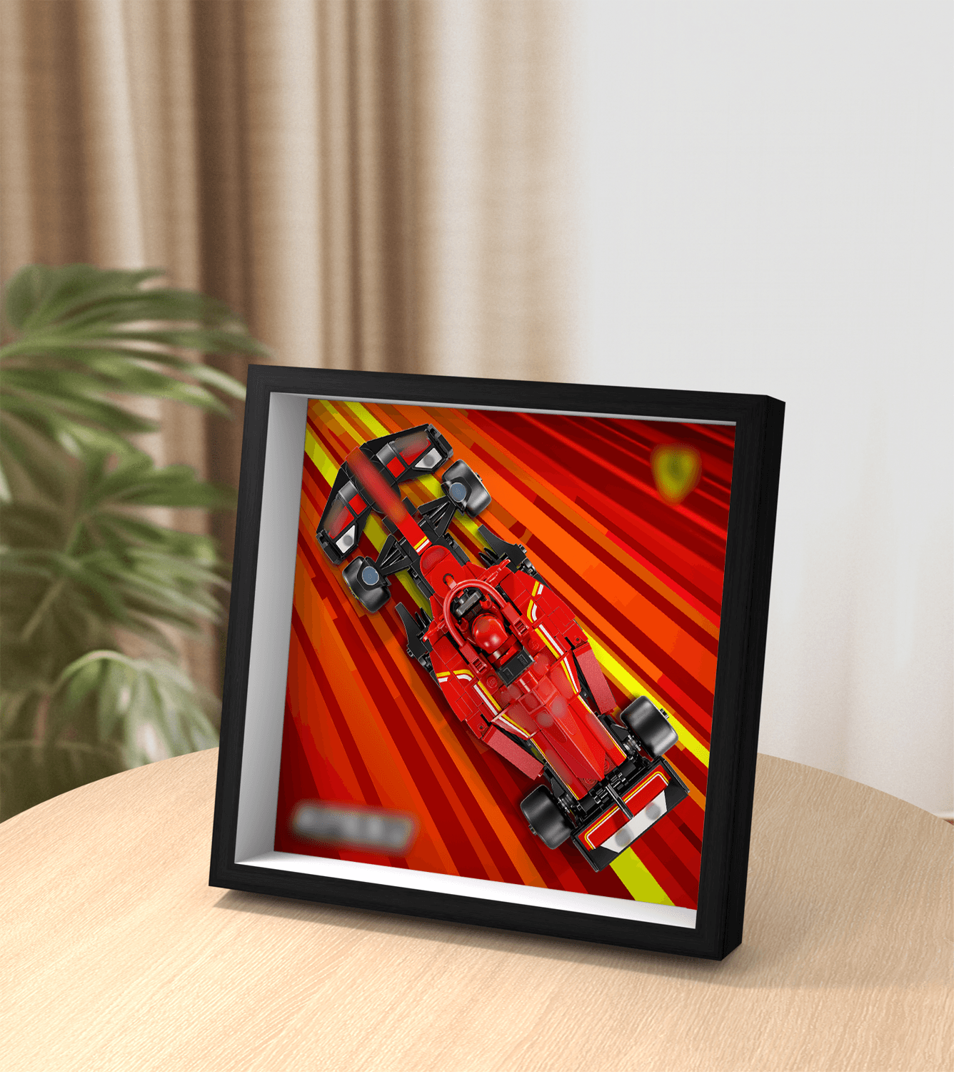 LEGO Speed Champions Display Frame - Showcase Your LEGO Car Collection - Perfect for Home Decor, Office Display, and LEGO Enthusiasts
