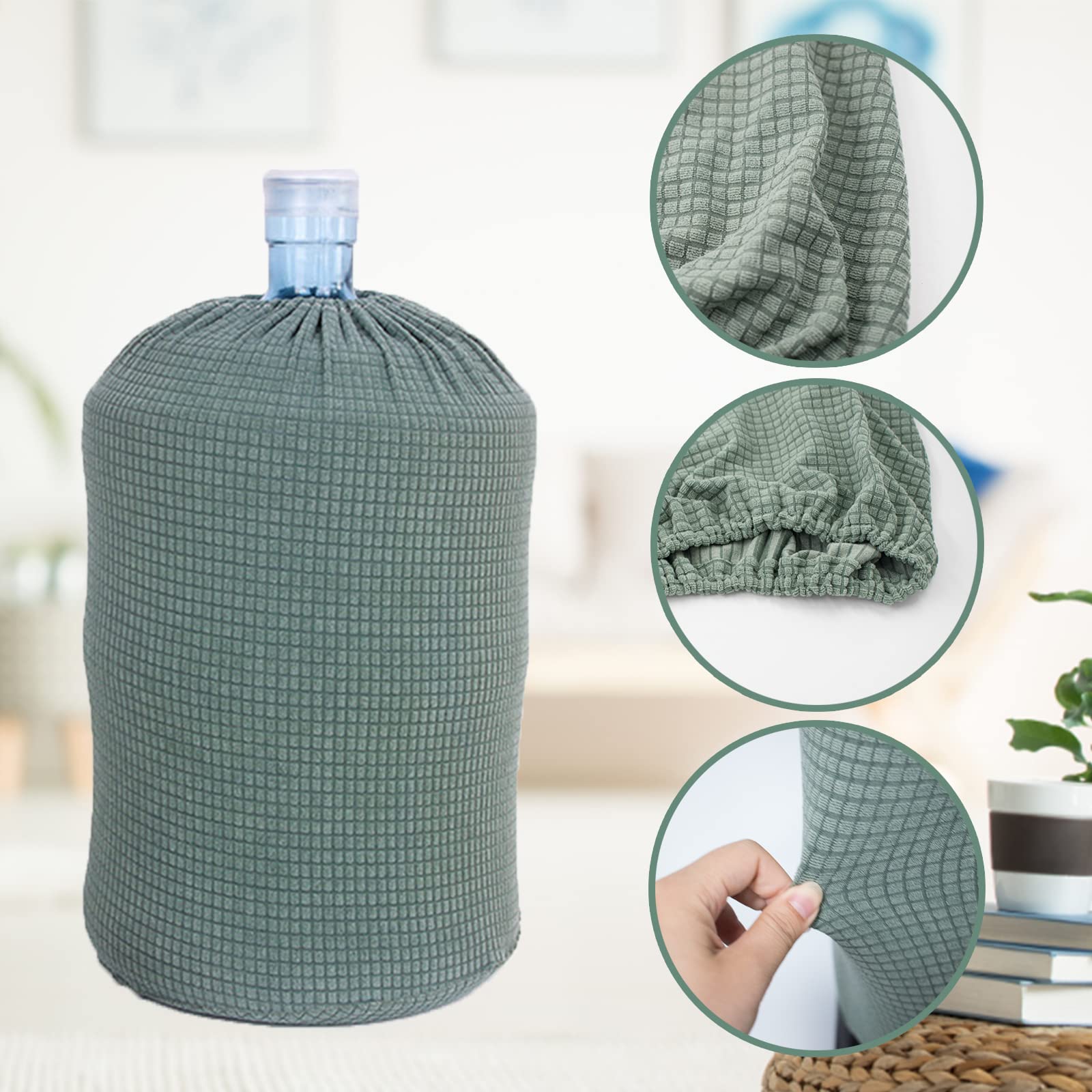 5 Gallon Water Dispenser Cover - Elastic Reusable Dust Protector for Home & Office