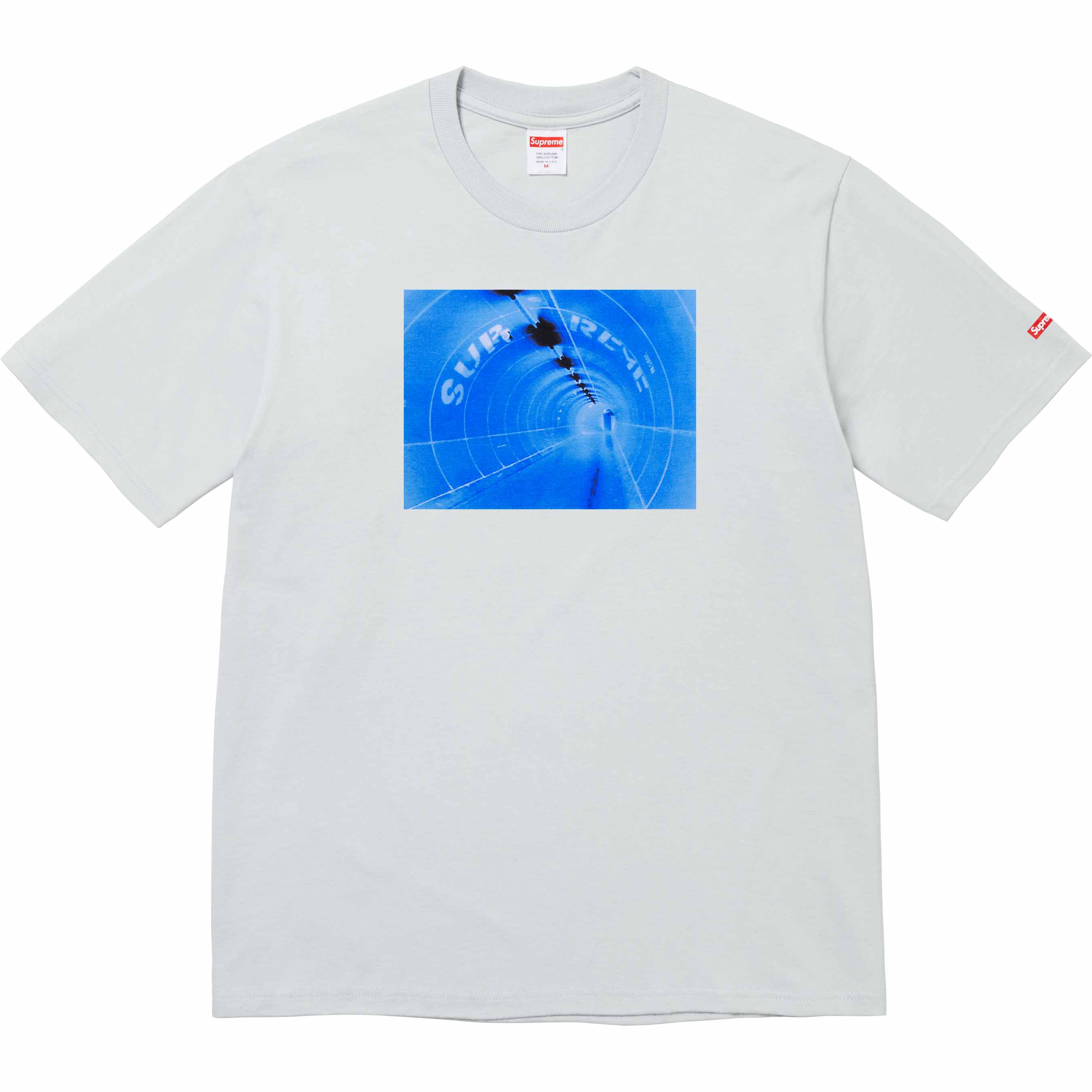 SUPREME 24SS TUNNEL TEE - Men's Graphic T-Shirt with Unique Design | Perfect for Streetwear, Casual Outfits & Summer Fashion