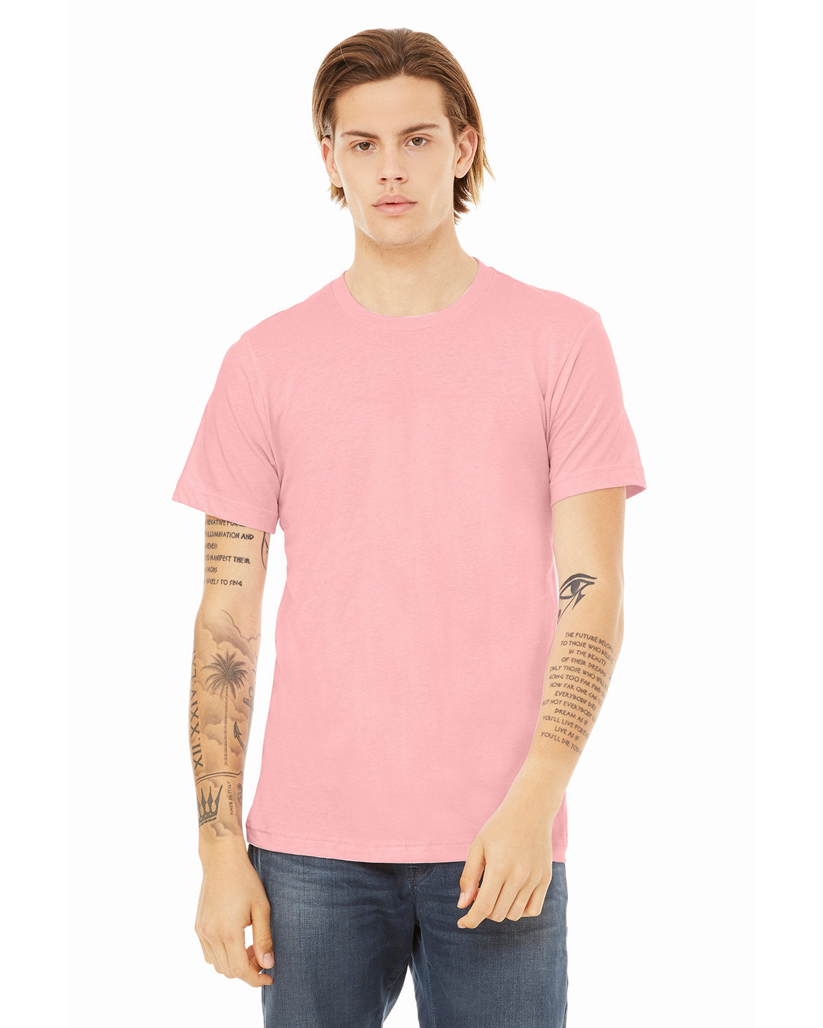 Bella + Canvas 3001C Unisex Jersey Short Sleeve T-Shirt - Soft Cotton Tee for Men & Women - Perfect for Casual Wear, Screen Printing, and Everyday Outfits