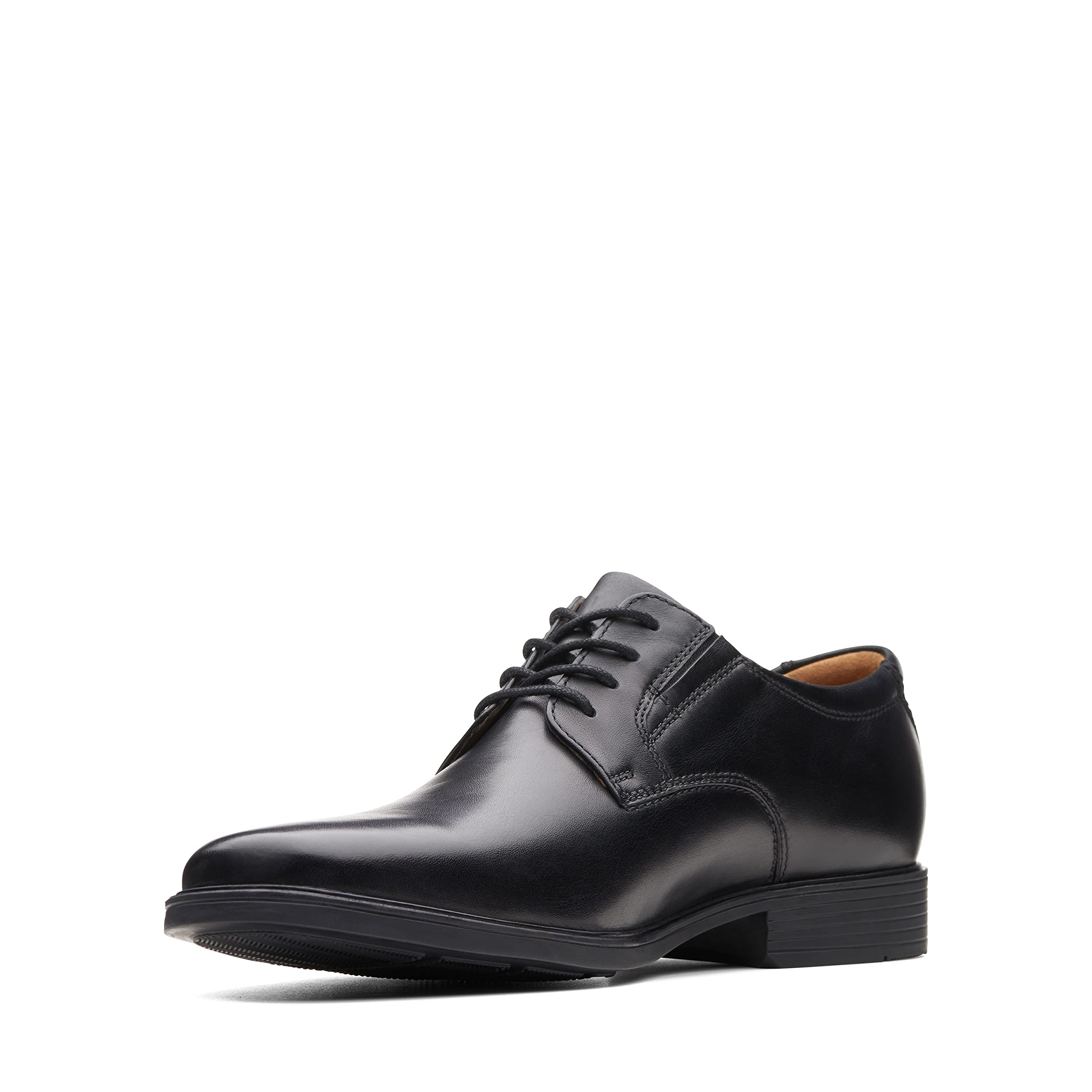 Clarks Men's Tilden Plain Oxford Shoes - Classic Comfort Casual & Dress Loafers for Work, Office & Everyday Wear