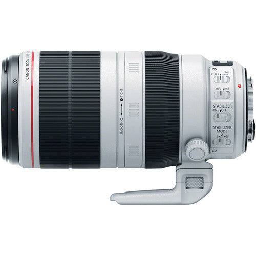 Canon EF 100-400mm f/4.5-5.6L IS II USM Telephoto Zoom Lens with Monopod & 64GB Pro Photo Backpack - Professional Wildlife, Sports Photography and Travel Accessories