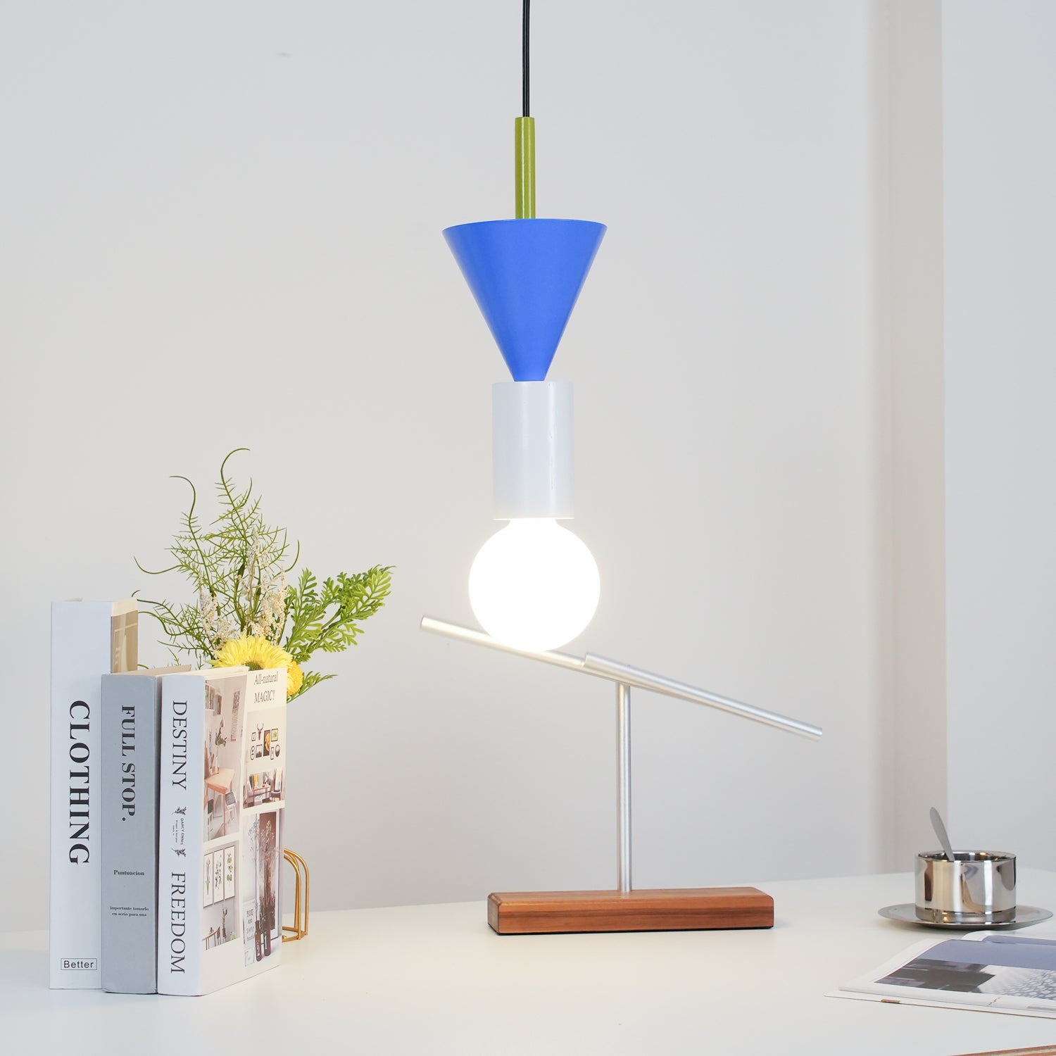 Modern Geometric Building Blocks Pendant Light - Stylish Ceiling Lamp for Living Room, Bedroom & Dining Room - Perfect for Home Decor & Interior Design