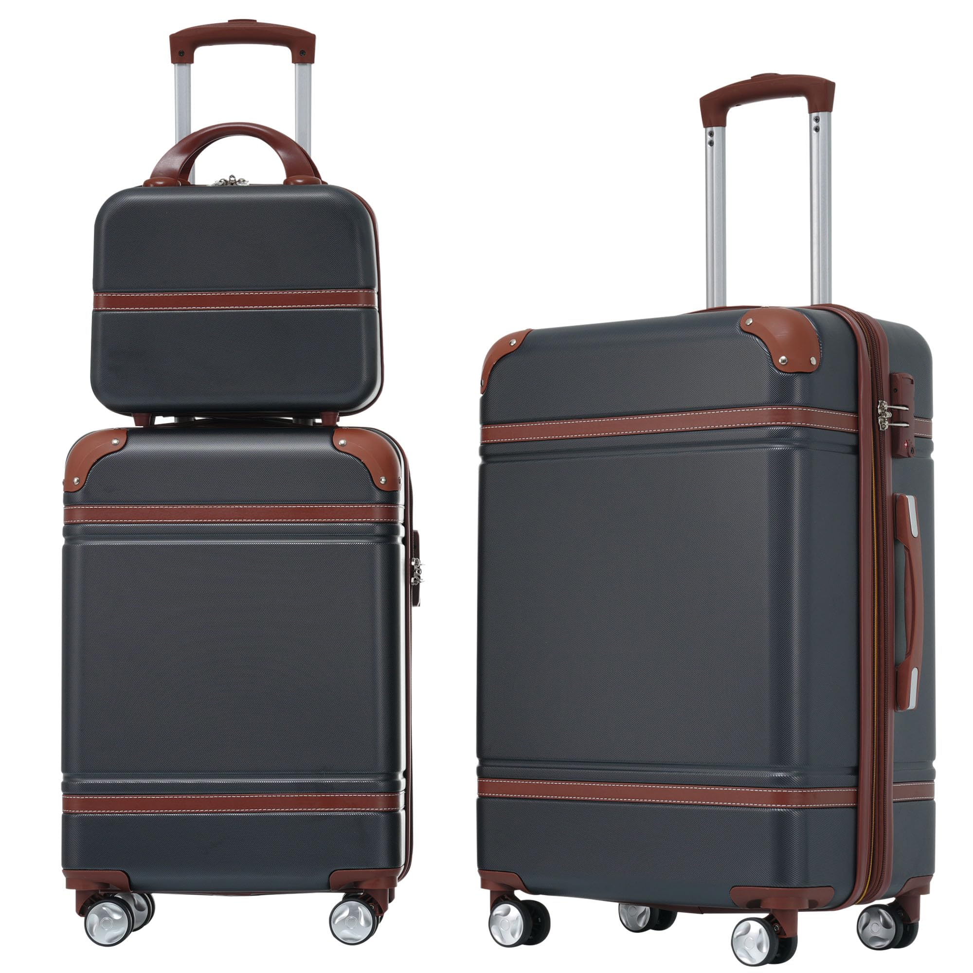 Merax 3-Piece Hardshell Luggage Set with TSA Lock - 20