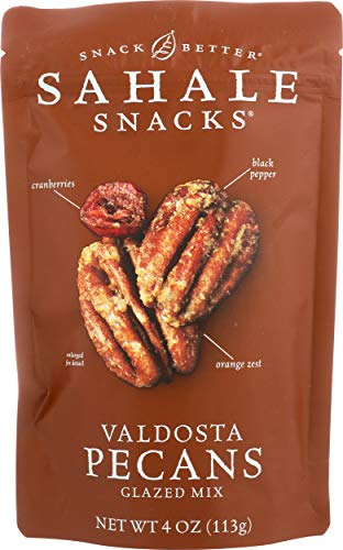 Sahale Snacks Premium Nut Blend with Valdosta Pecans - Healthy Snack for Hiking, Travel & Office - Gluten-Free Trail Mix for Energy Boost