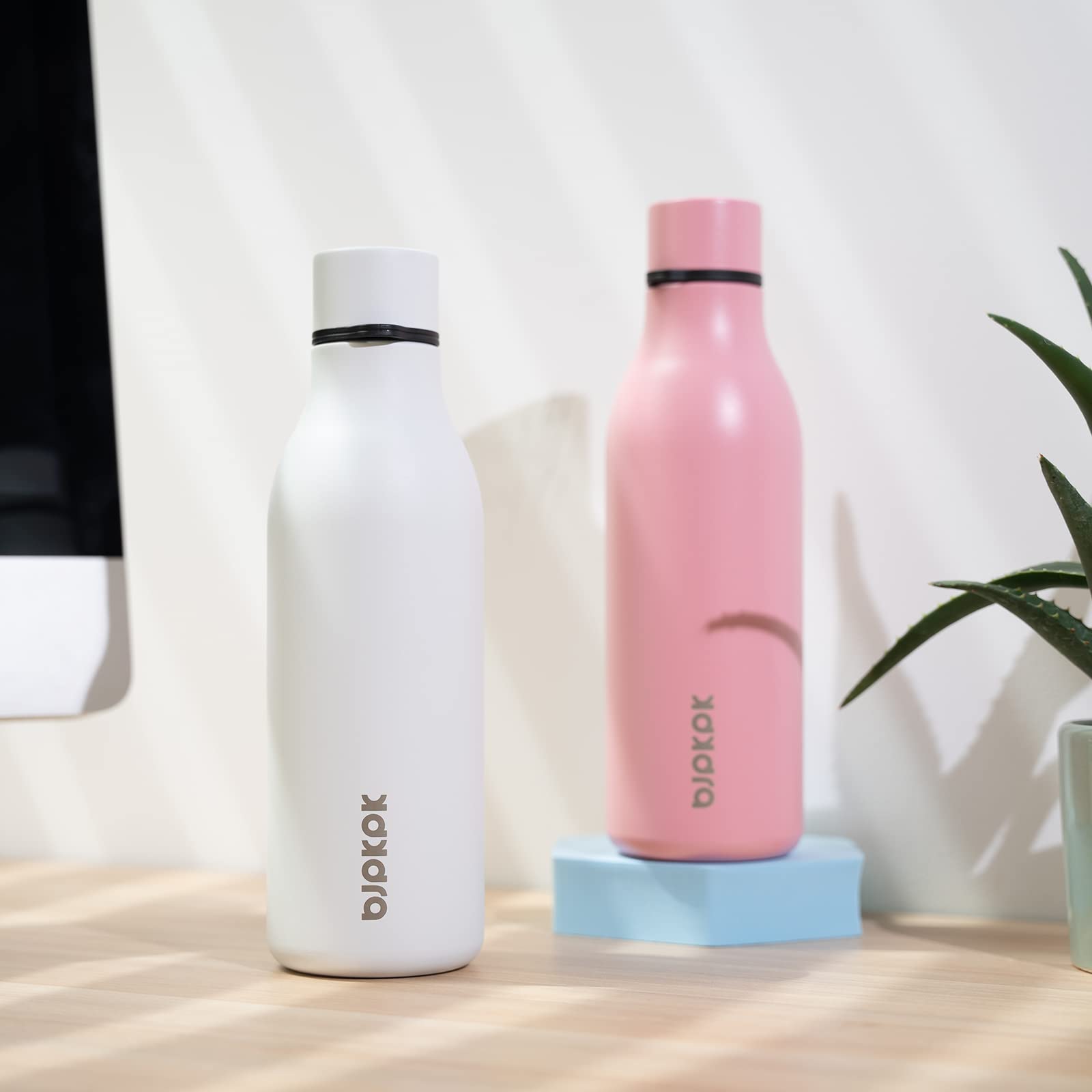 18oz Insulated Stainless Steel Water Bottle - BPA Free, Leak Proof for Sports & Travel