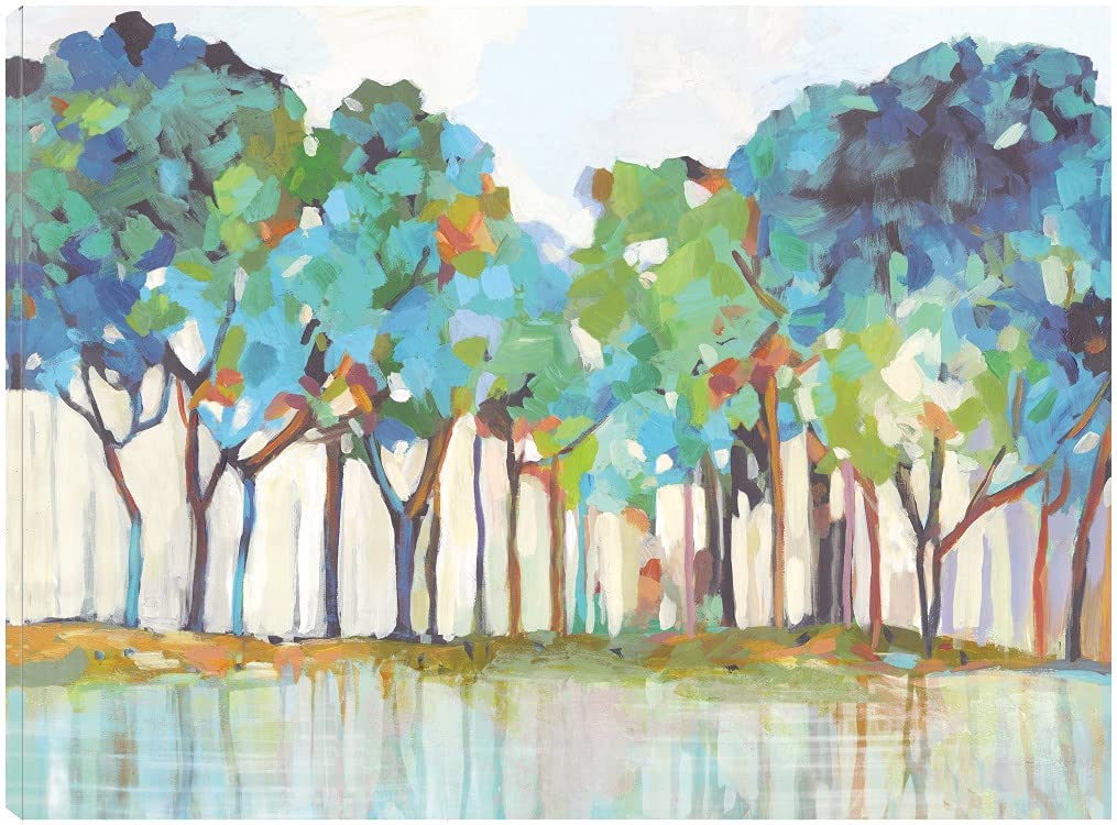 Dreamy Fine Art Canvas Wall Decor by Allison Pearce - Ready to Hang 46x35 Inch - Perfect for Living Room, Bedroom, Bathroom, Kitchen, Office, Bar & Dining Room - Elegant Home & Commercial Space Decoration