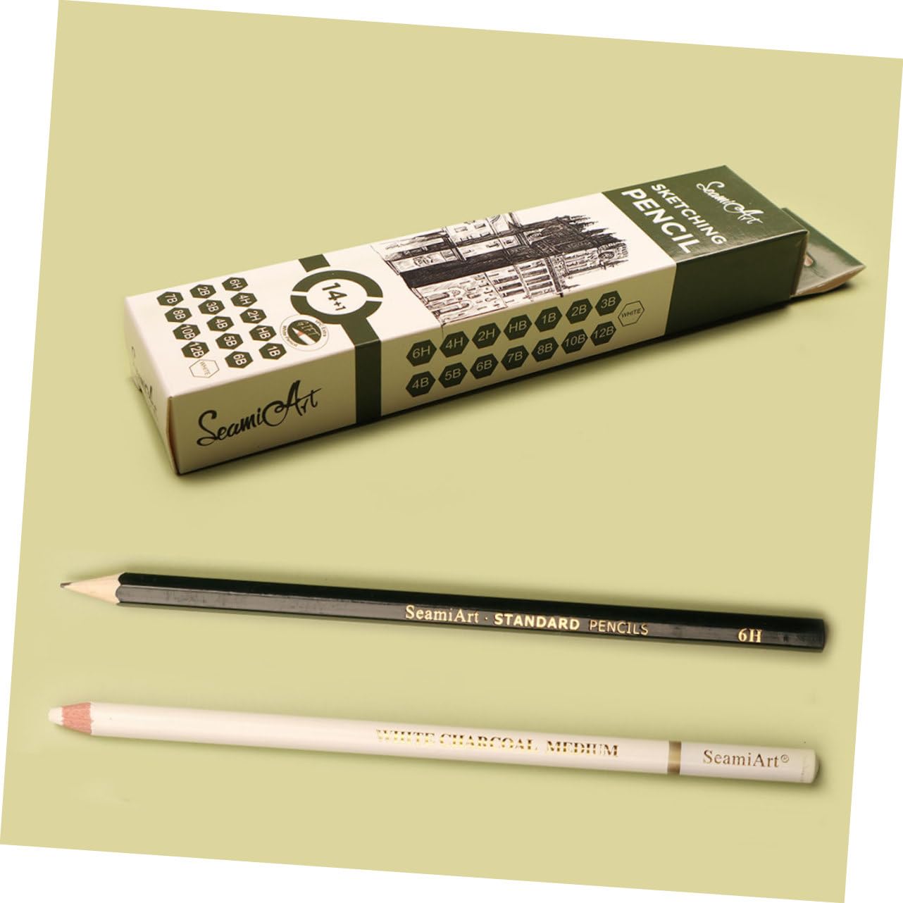 HOODANCOS 30-Piece Sketch Pencil Set - Premium Art Drawing Pencils for Kids & Beginners - Wooden Pencils for Sketching, Shading & Coloring - Perfect for School, Art Class & Home Creativity