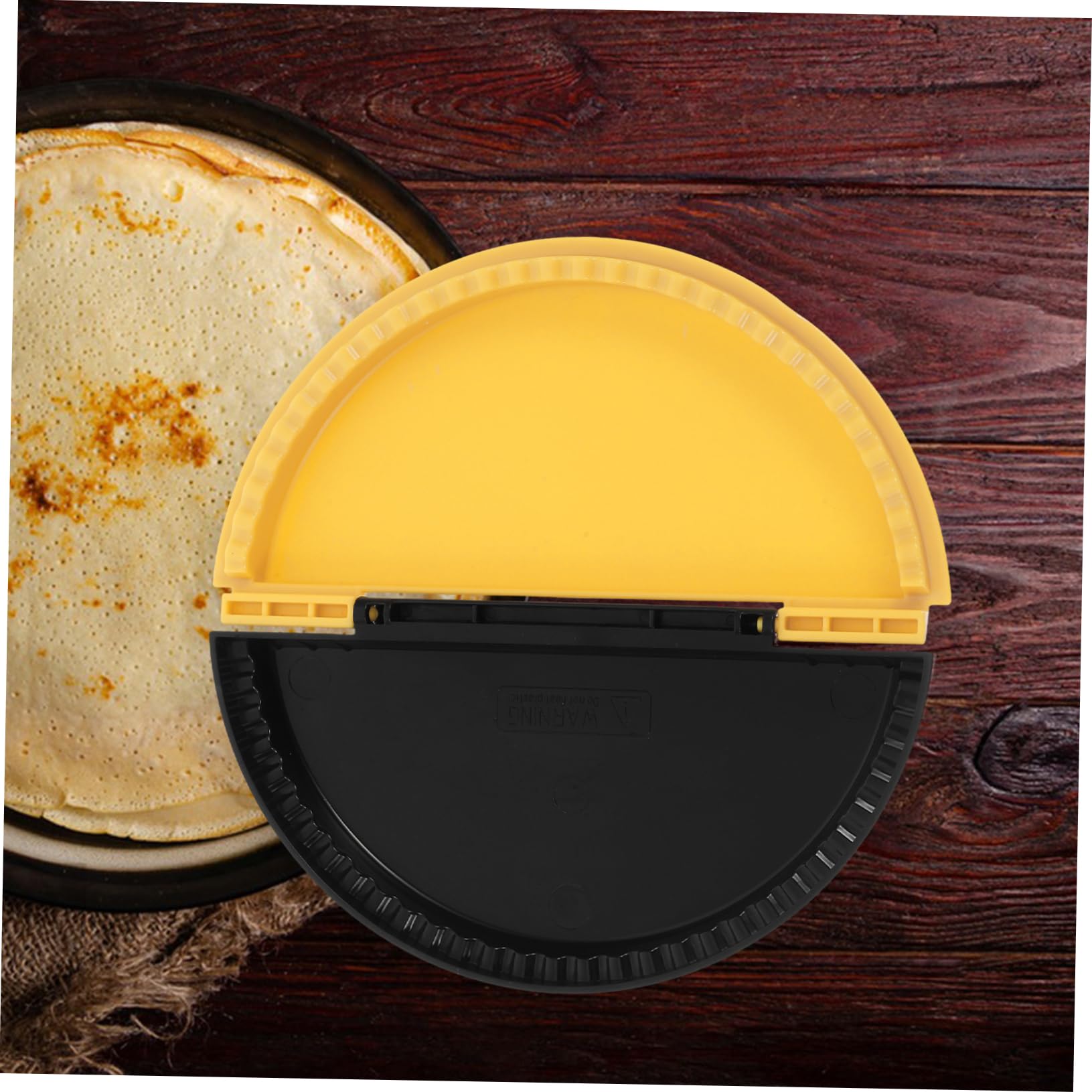 Empanada Maker & Dumpling Press Tool - Plastic Hand Pie Press for Sandwiches, Ravioli, Pierogi - Dough Pressing Device for Homemade Dumplings, Empanadas & Hand Pies - Perfect for Baking, Cooking & Meal Prep