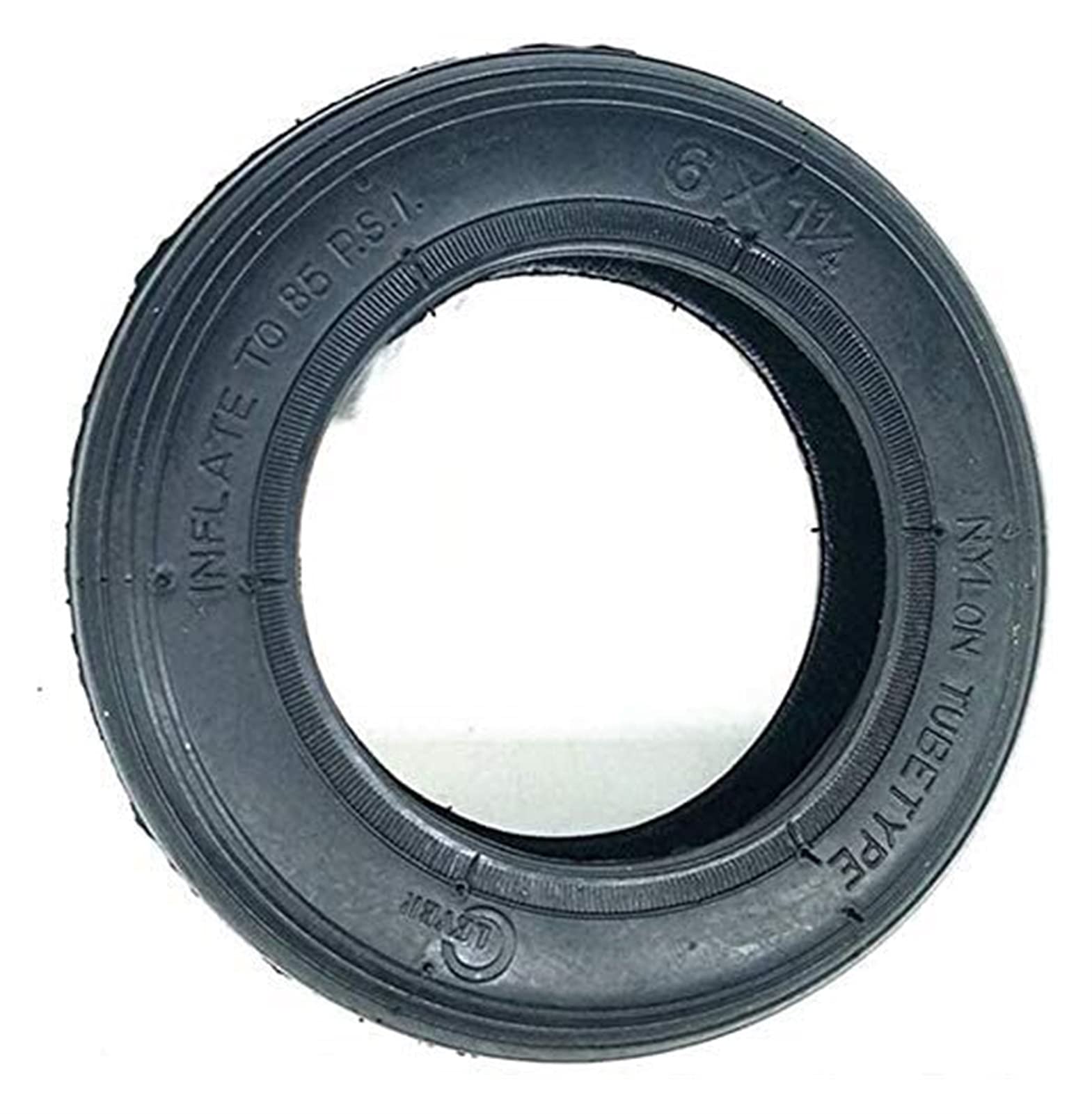 6-Inch Explosion-Proof Solid Tires & 6x1 1/4 Inflatable Tires for Electric Scooters - Durable Replacement Tires for Mini Scooters (Includes 1 Inner Tube) - Perfect for Commuting, Urban Travel & Last-Mile Transportation