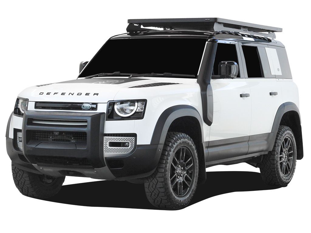 2023 Land Rover Defender 110 Slimline II Roof Rack Kit - Heavy Duty Aluminum Alloy Rack for Off-Road Adventure & Camping Gear Storage