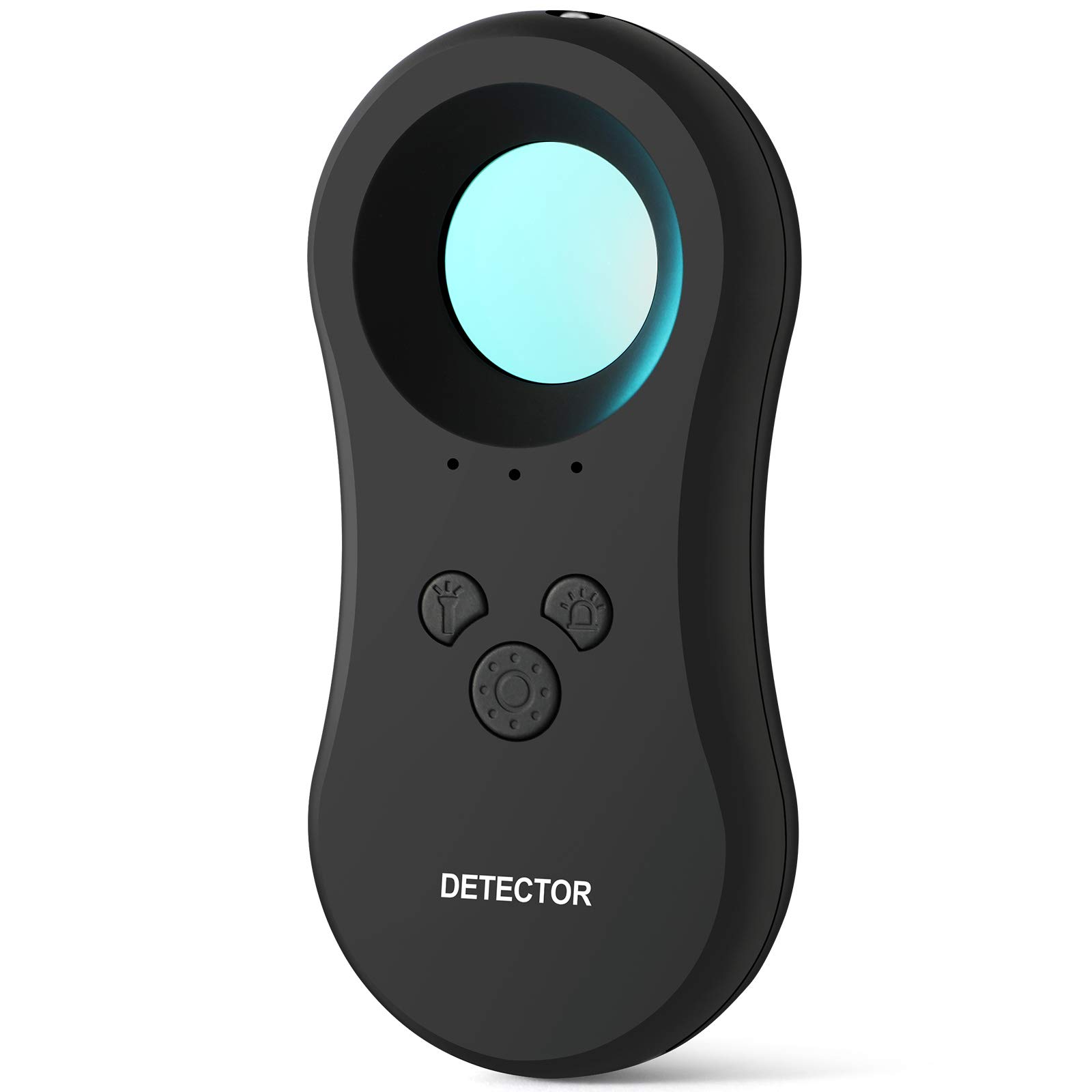 Portable Anti-Spy Hidden Camera Detector with LED Flashlight | 3-in-1 Bug Detector, Pinhole Camera Finder & Personal Alarm | Ideal for Home Security, Office Privacy & Travel Safety
