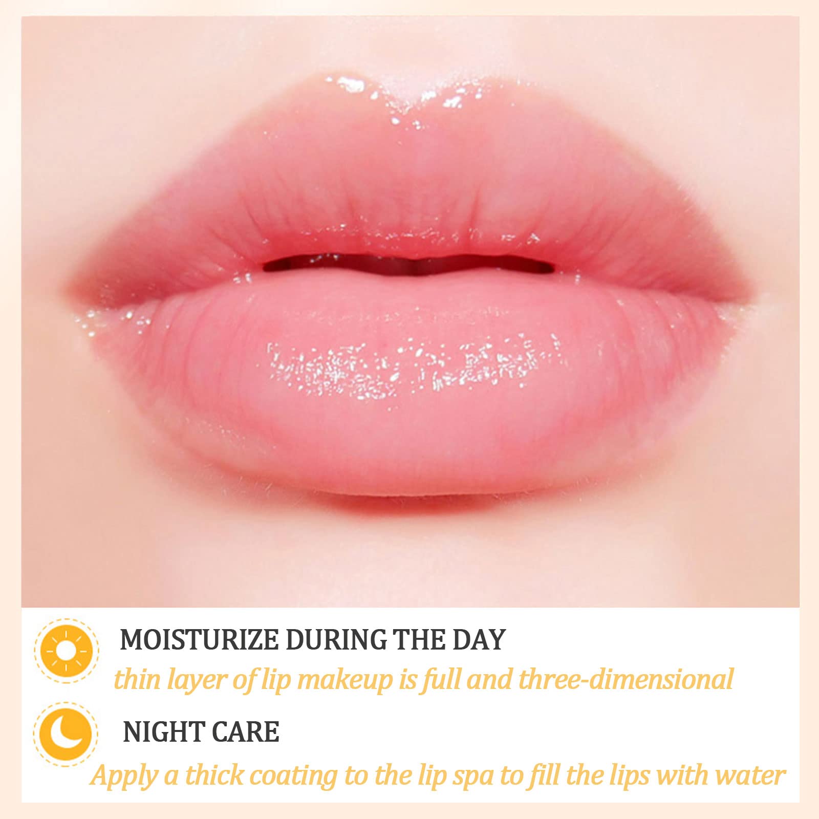 6 PCS Bee Propolis Lip Balm Set - Overnight Moisturizing Lip Mask with Honey & Stick for Dry, Cracked Lips - Hydrating Sleeping Lip Treatment to Reduce Lip Lines - Perfect for Night Care & Daily Lip Protection