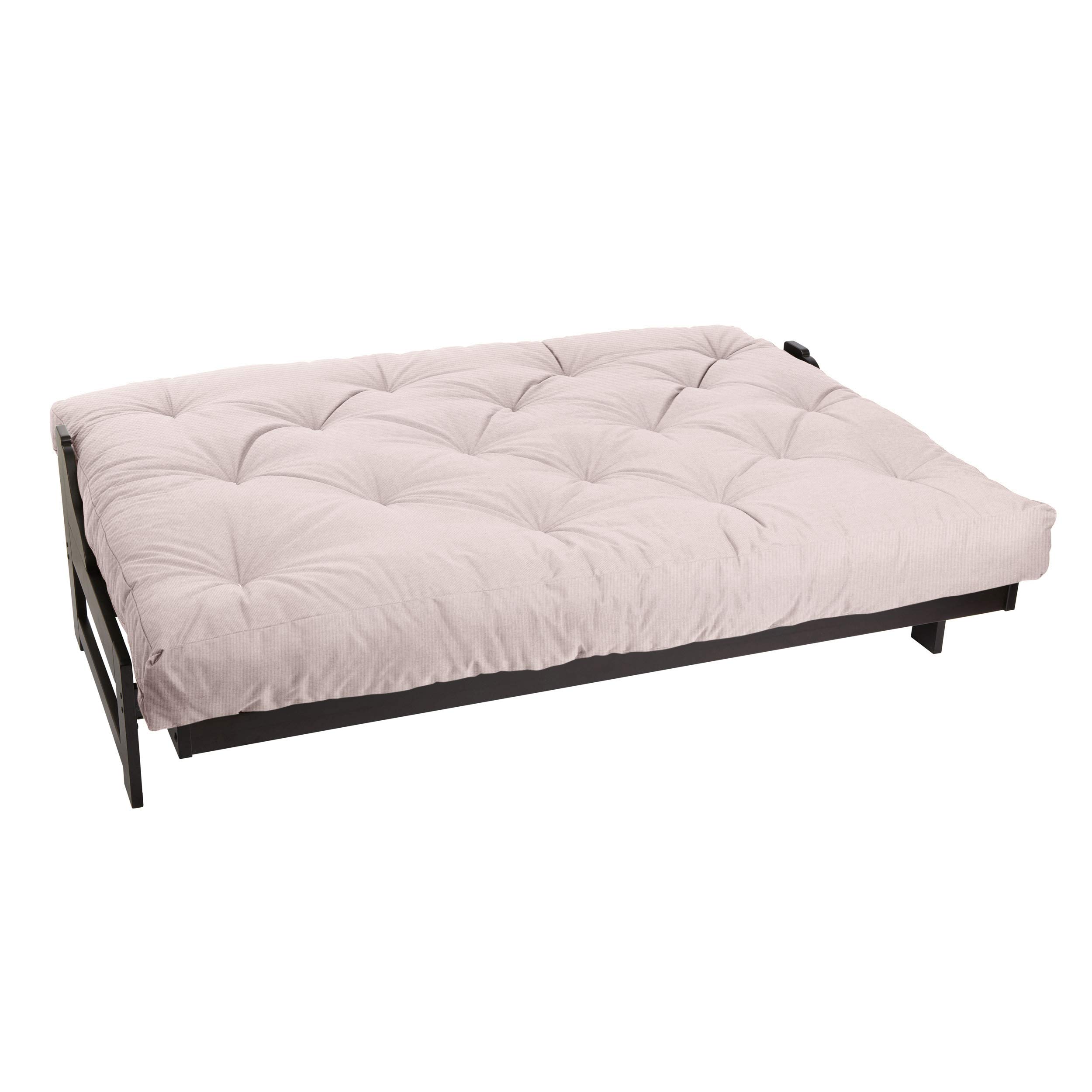 Trupedic 6-inch Queen Size Futon Mattress - Comfortable & Supportive for Guest Beds, Dorm Rooms, and Small Spaces | Easy to Fold & Store