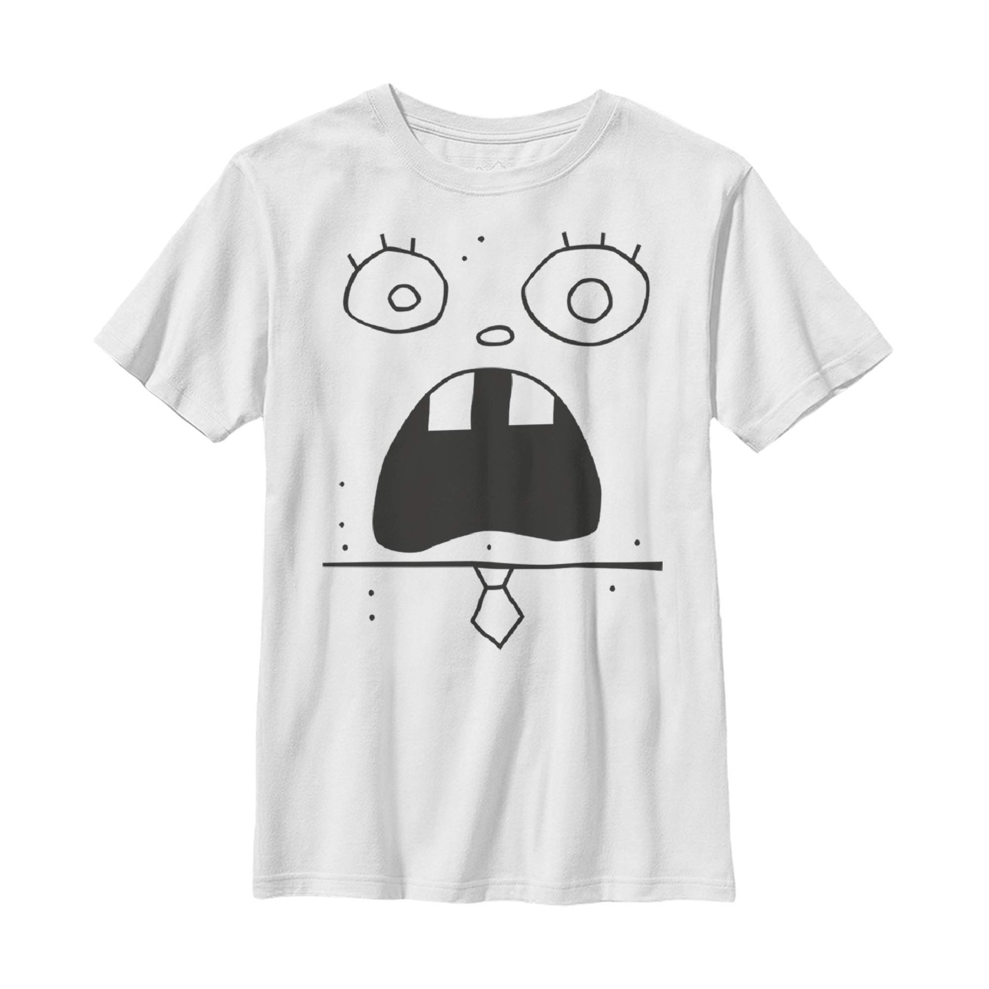 Spongebob Squarepants DoodleBob Graphic T-Shirt for Boys | Cartoon Character Tee | Fun Kids Outfit for School & Play