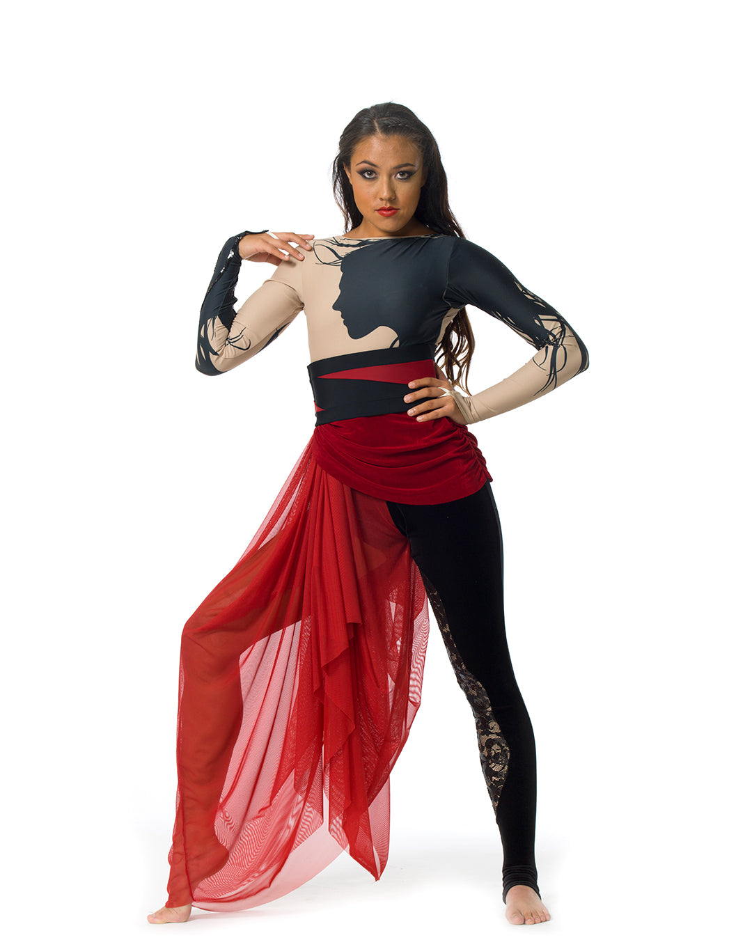Premium Color Guard Uniform - High-Quality Performance Outfit for Marching Band & Parades | Durable & Stylish Design for Team Events & Competitions