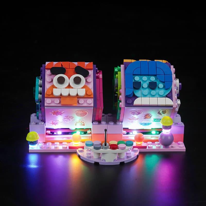LEGO Disney Inside Out 2 Mood Cubes 43248 Light Kit - LED Lighting Set for Building Blocks - Perfect for Display & Nighttime Play