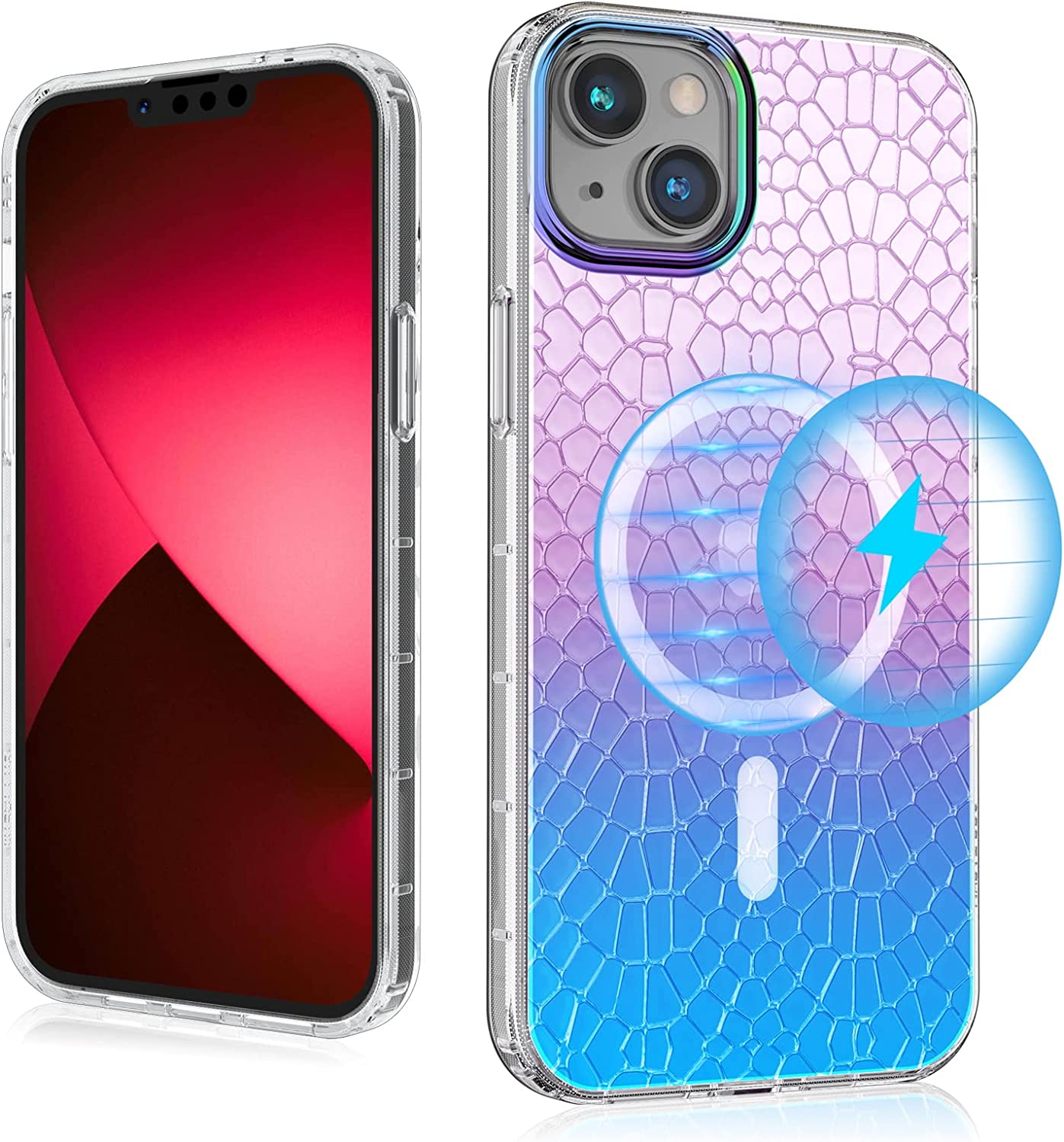 Premium iPhone 14 Pro Case 6.1 Inch | MagSafe Compatible | Anti-Yellowing Protective Cover | Mood Series | Perfect for Work, Travel & Everyday Use