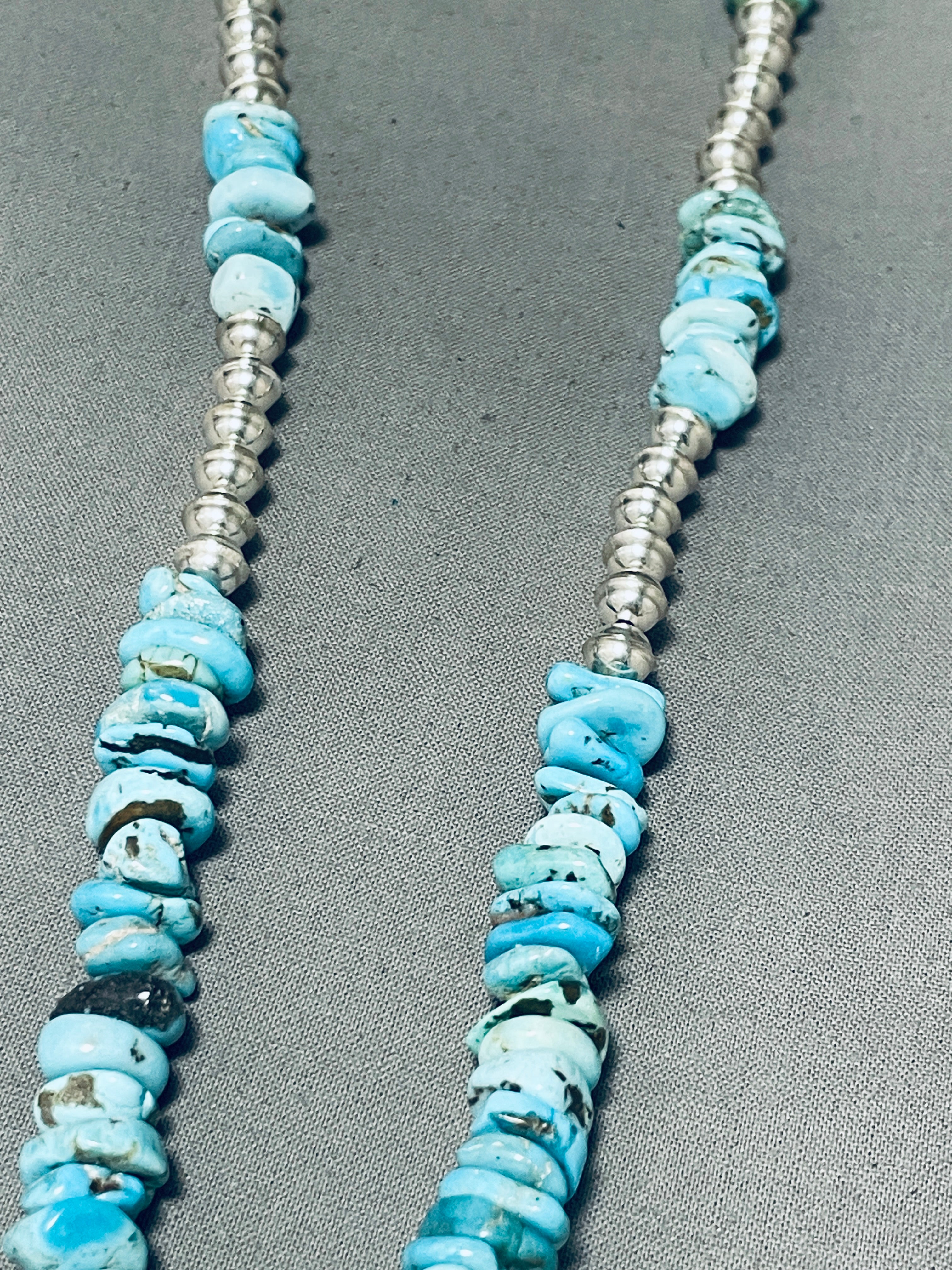 100+ Gram Vintage Native American Navajo Turquoise Sterling Silver Bear Pendant Necklace - Handcrafted Jewelry for Women, Boho Style Gift for Her, Perfect for Festivals & Special Occasions