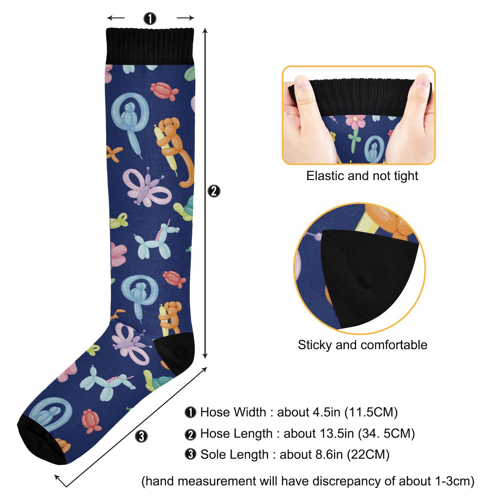 Leopard Print Compression Socks for Women & Men - Medical Grade Support for Running, Cycling, Nursing & Sports - Improve Blood Circulation & Reduce Fatigue