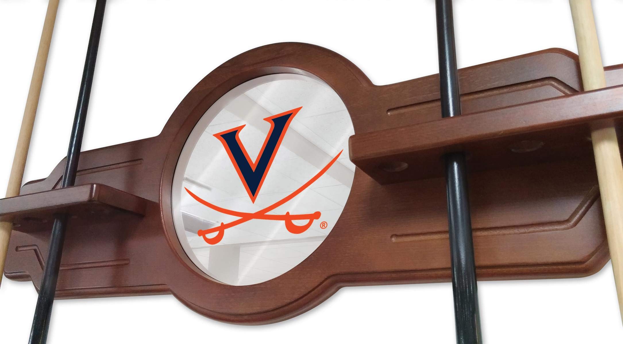 Virginia Cue Rack - Premium Chardonnay Finish Pool Cue Holder by Holland Bar Stool | Perfect for Billiard Rooms, Game Rooms & Bars