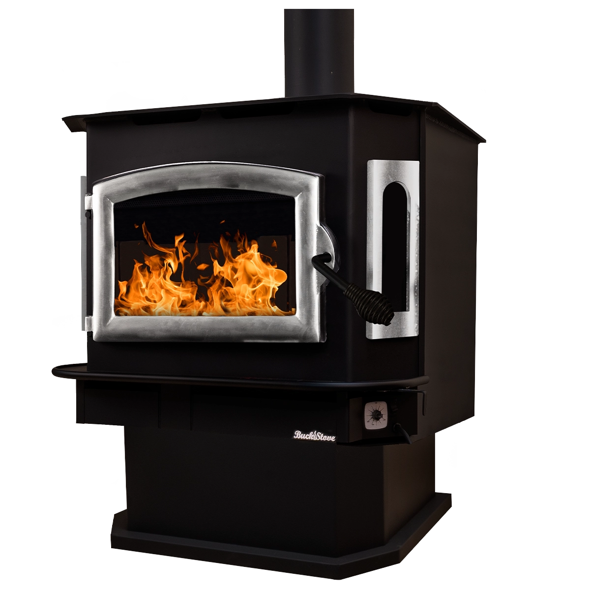 Buck Stove Model 81 Non-Catalytic Extra Large Wood Stove for Home Heating | Efficient Fireplace Insert for Cabins, RV & Outdoor Use