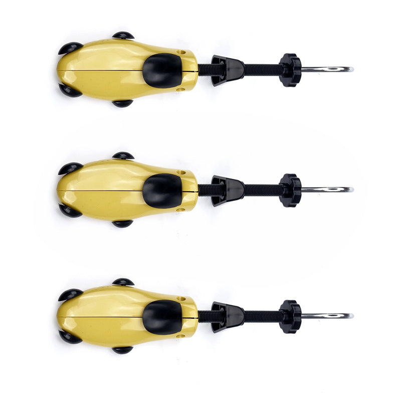 1 PCS Yellow Adjustable Shoe Stretcher for Men's Shoes - Comfortable Footwear Expander for Size EUR 38-42 - Perfect for Breaking in New Shoes & Relieving Foot Pain at Home or Work